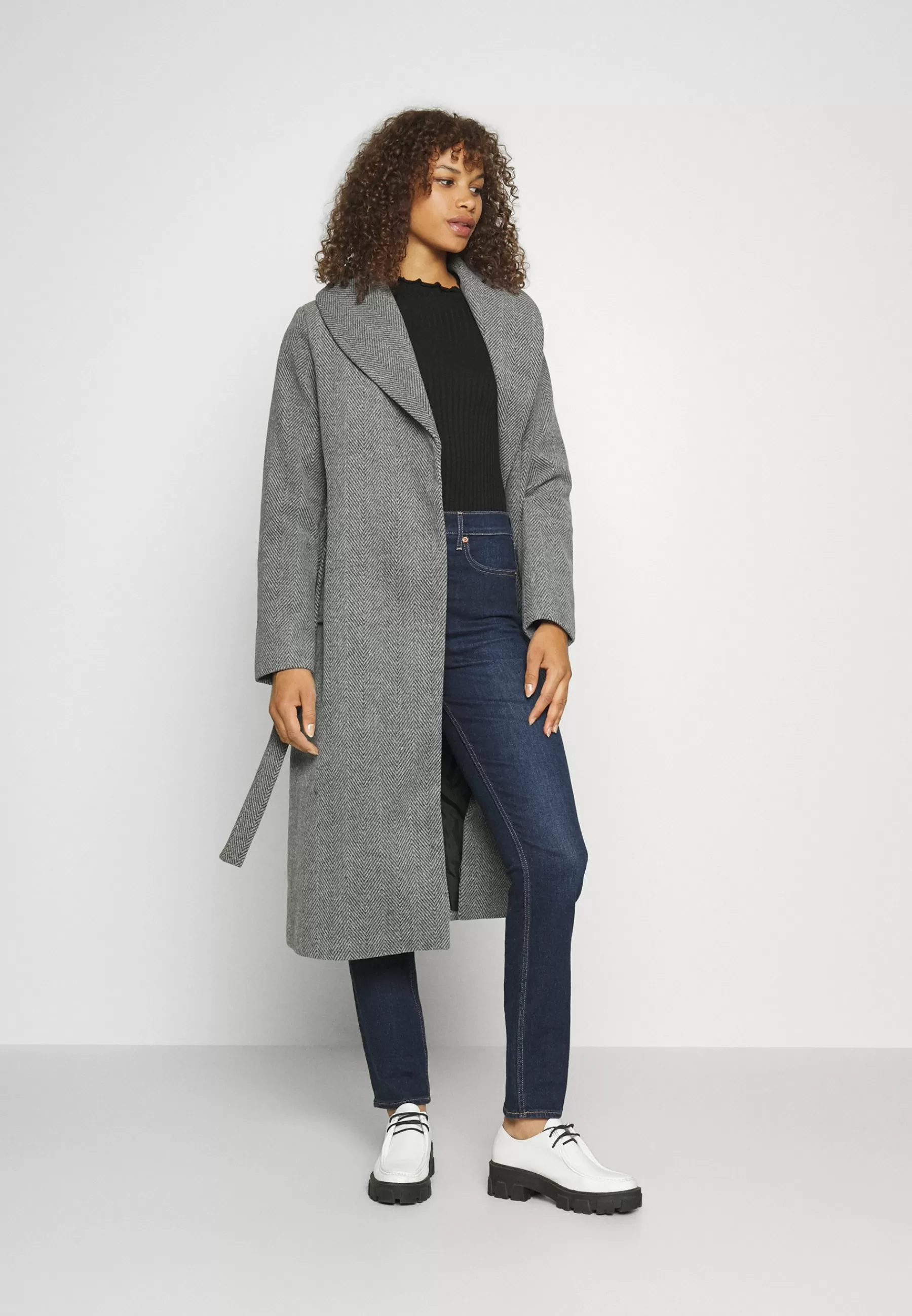 ONLY Tall Onlsille Long Wrap Coat - Mantel>Dames Wollen Jassen