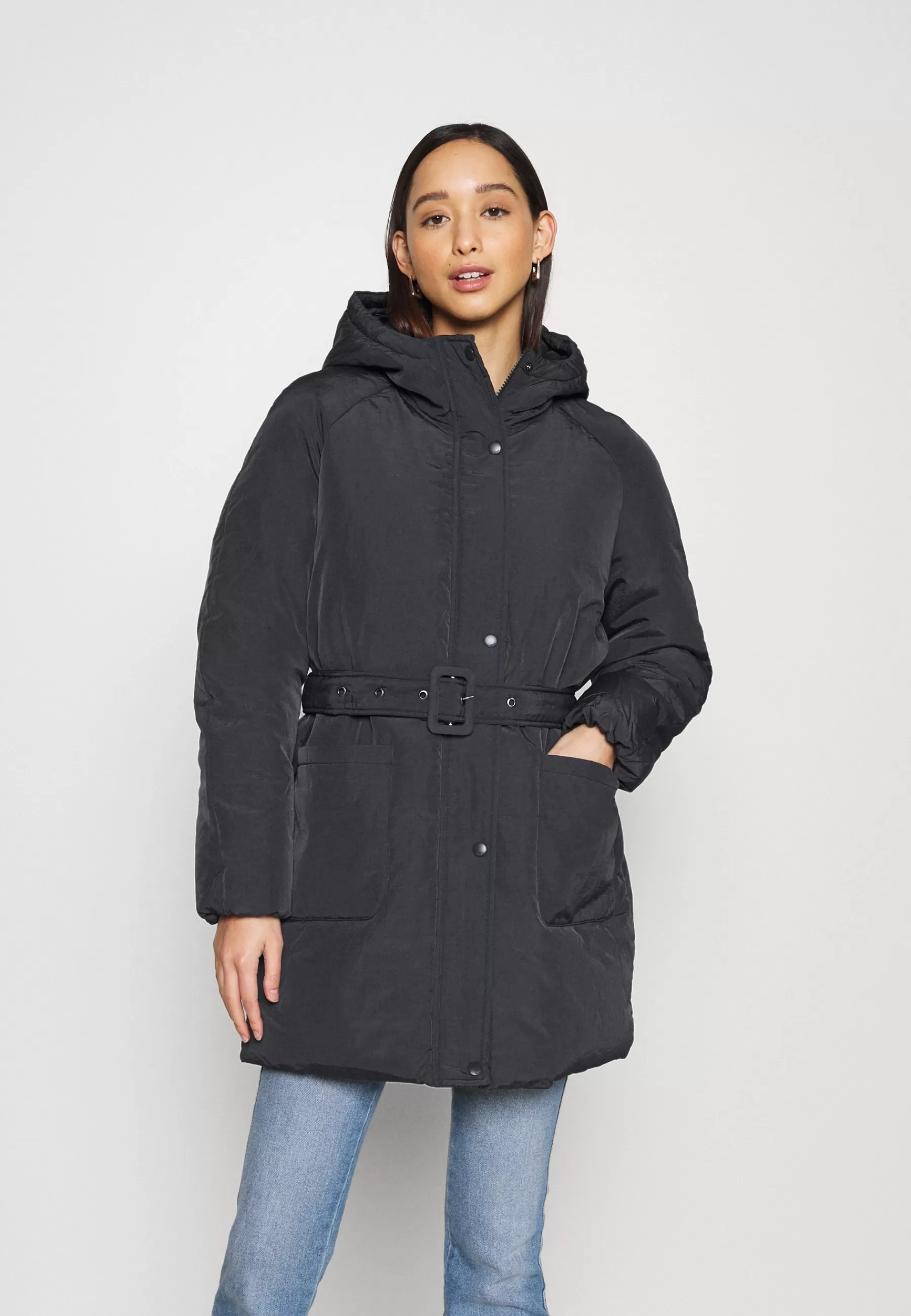 Dames ONLY Parka's | Onlsydney Belted Puffer - Winterjas