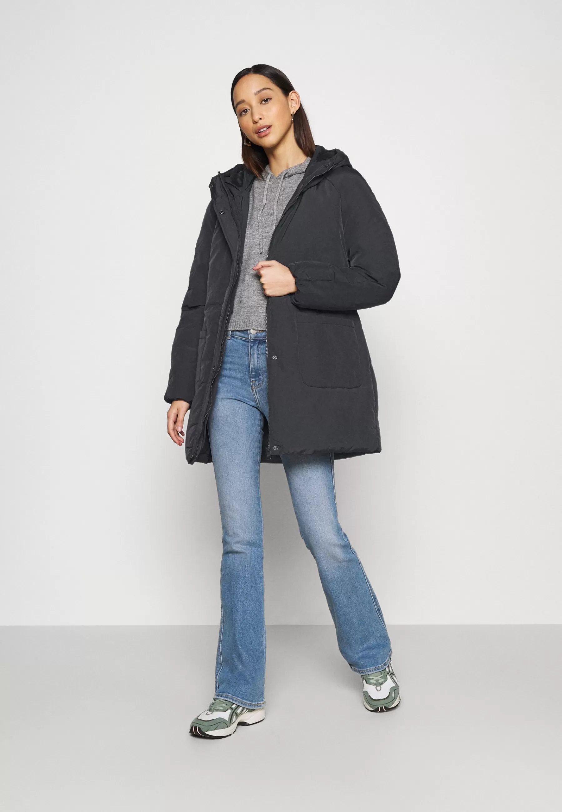 Dames ONLY Parka's | Onlsydney Belted Puffer - Winterjas