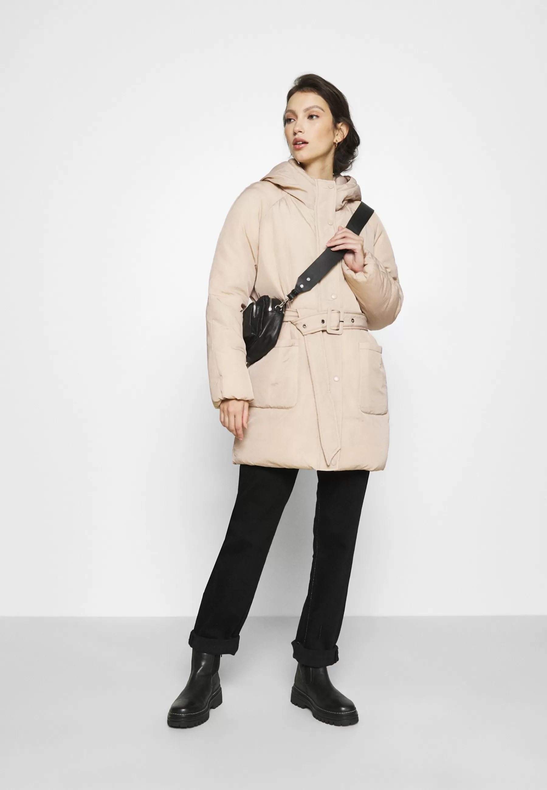 ONLY Onlsydney Belted Puffer - Winterjas>Dames Parka's