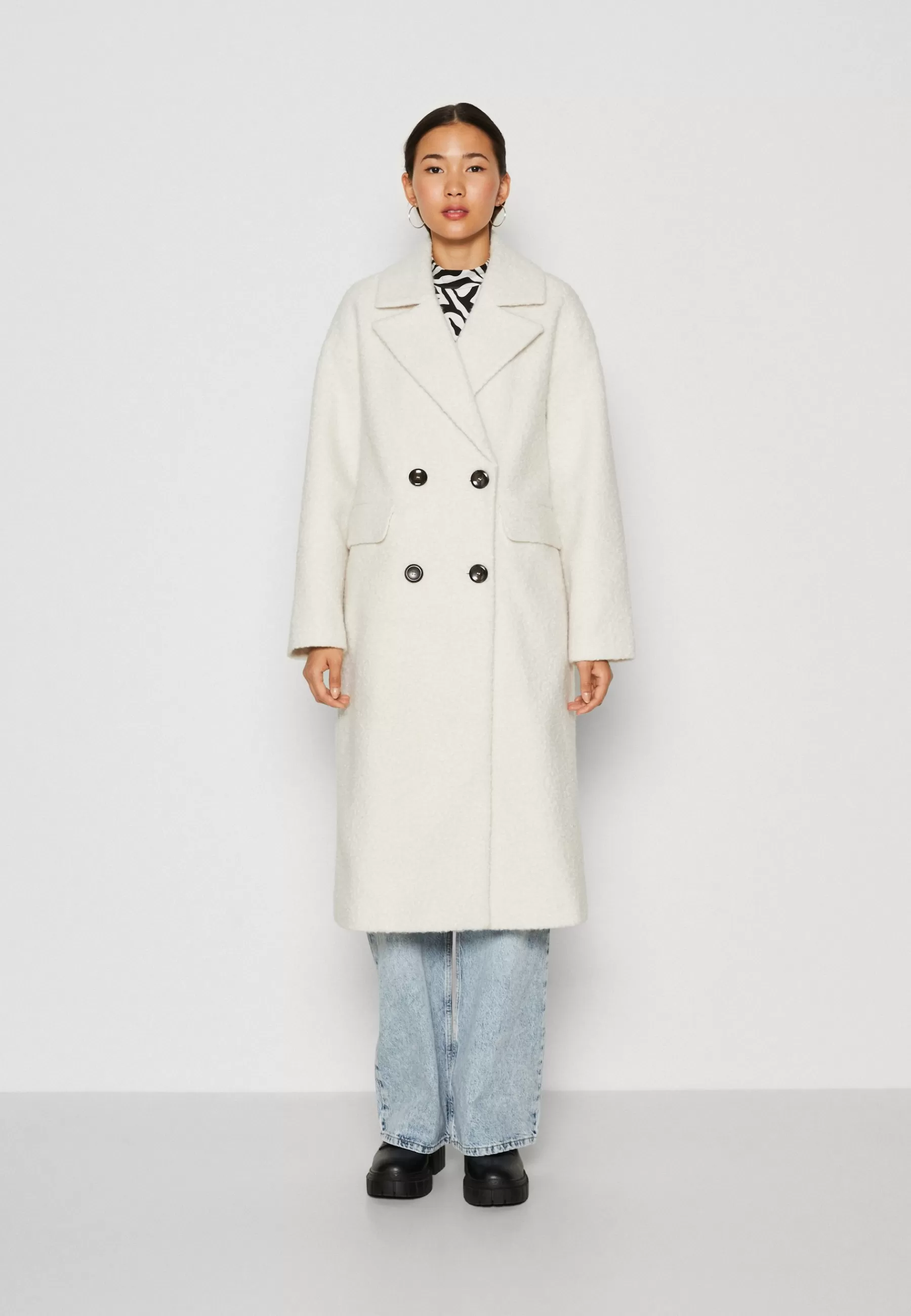 ONLY Onlvaleria Piper Coat - Mantel>Dames Wollen Jassen