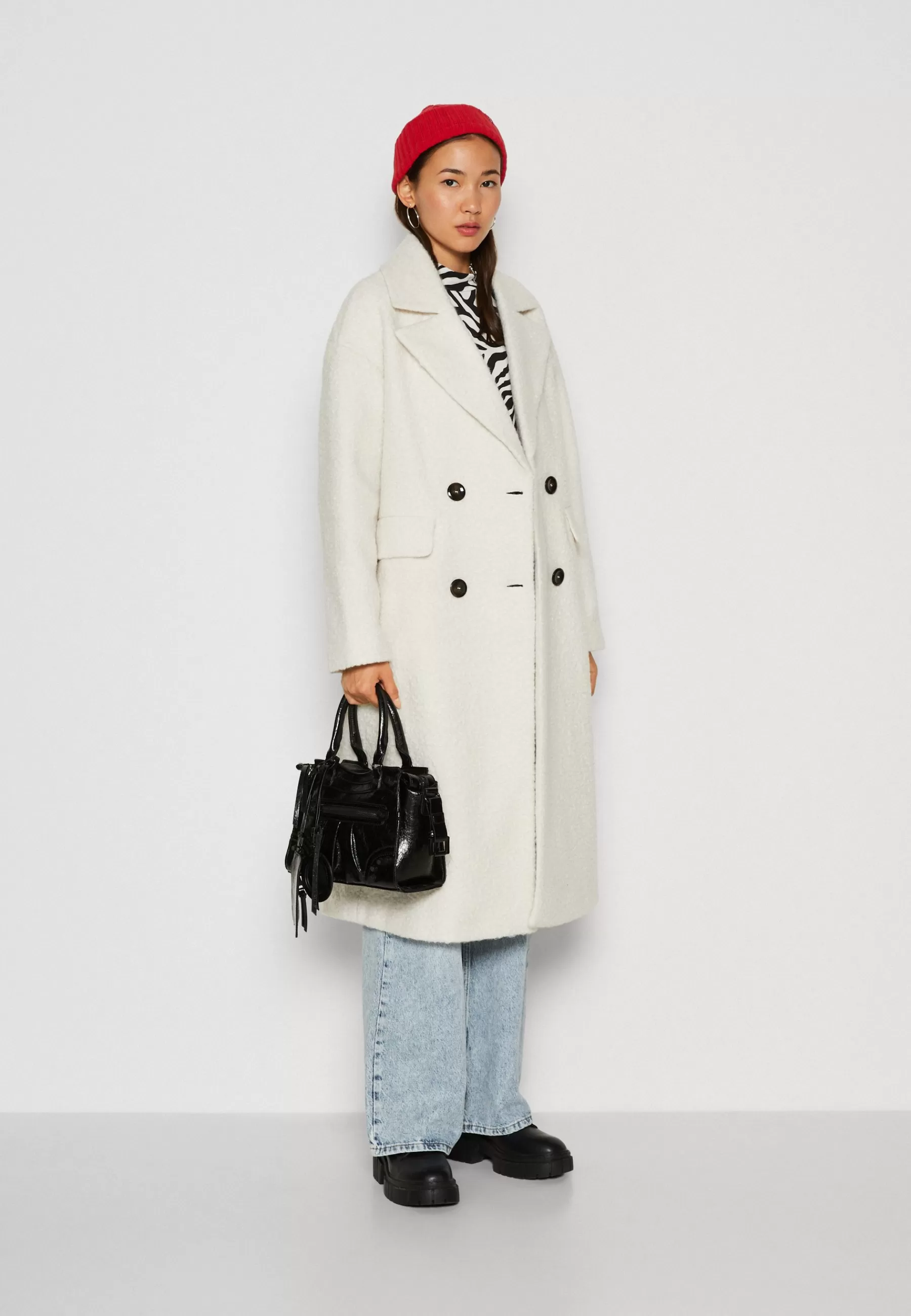 ONLY Onlvaleria Piper Coat - Mantel>Dames Wollen Jassen