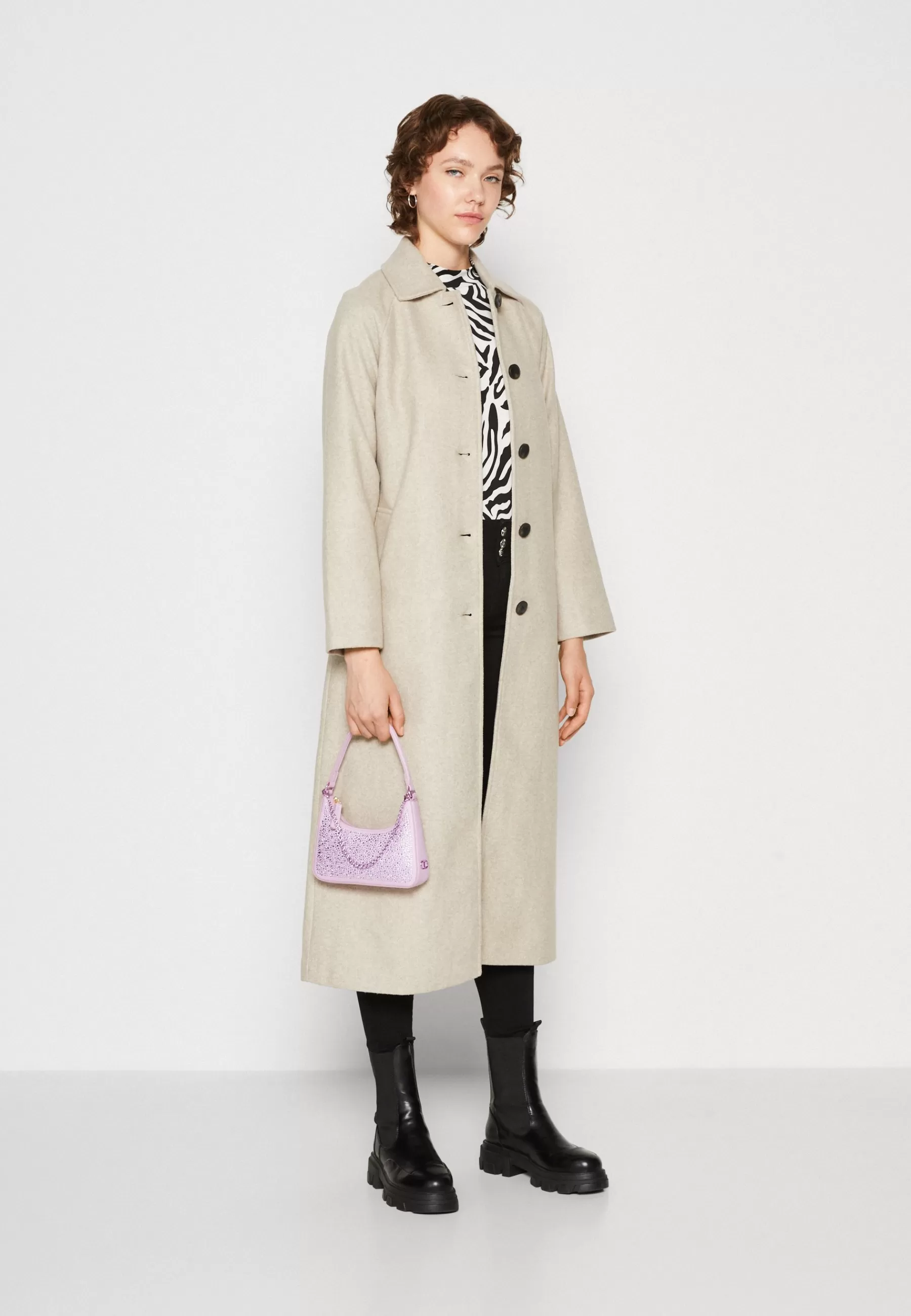 ONLY Onlvictoria Long Coat - Mantel>Dames Wollen Jassen