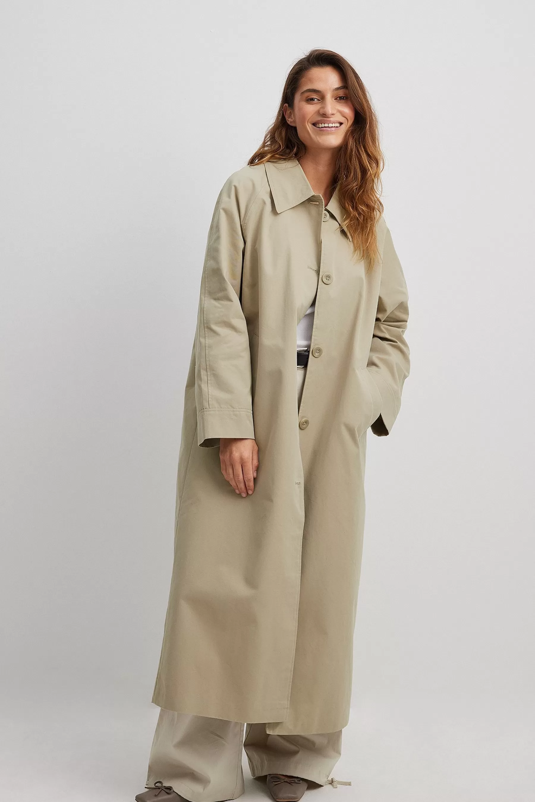 NA-KD Oversized Dropped Shoulder - Mantel>Dames Wollen Jassen