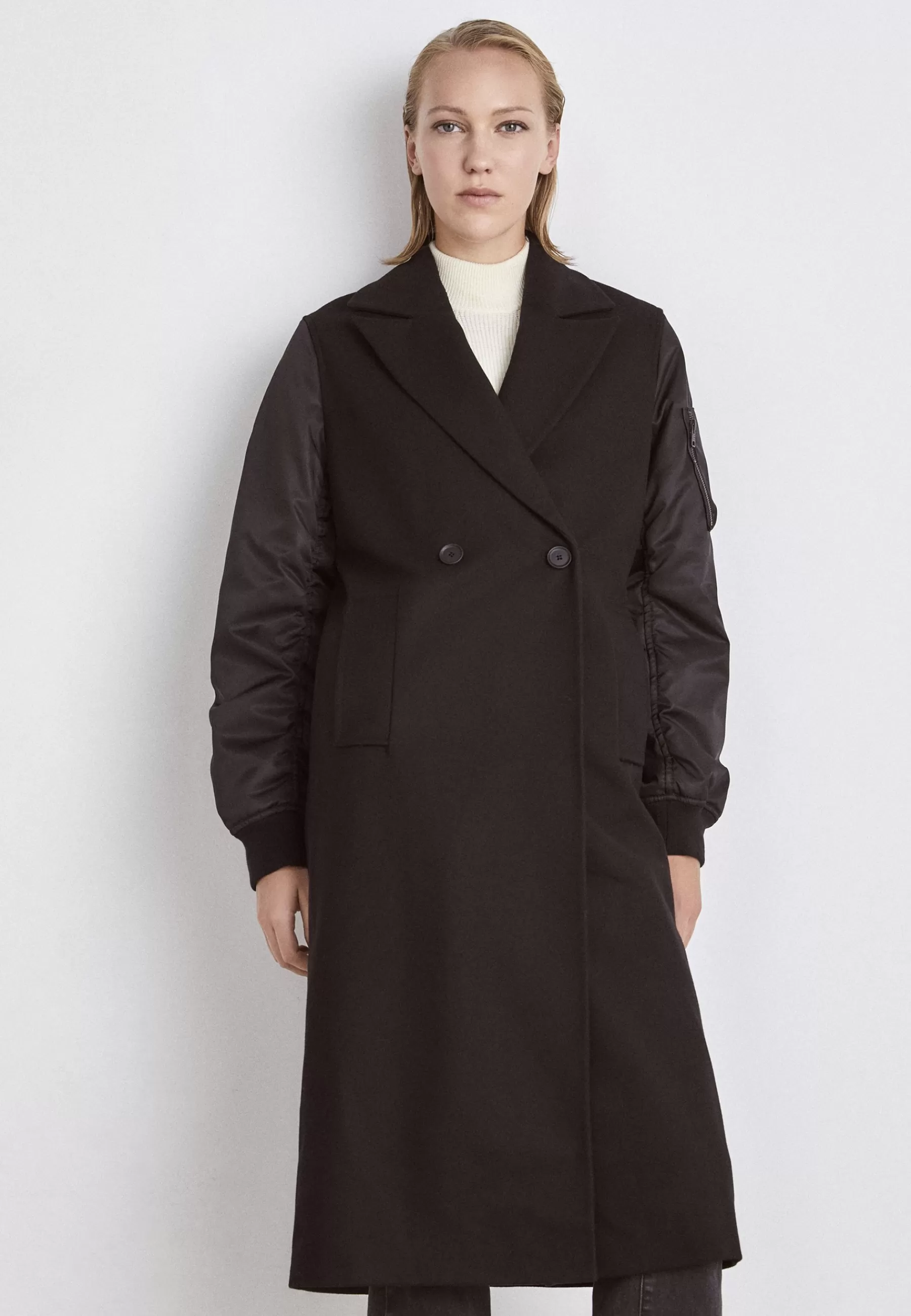 AllSaints Paulah Coat - Mantel>Dames Wollen Jassen