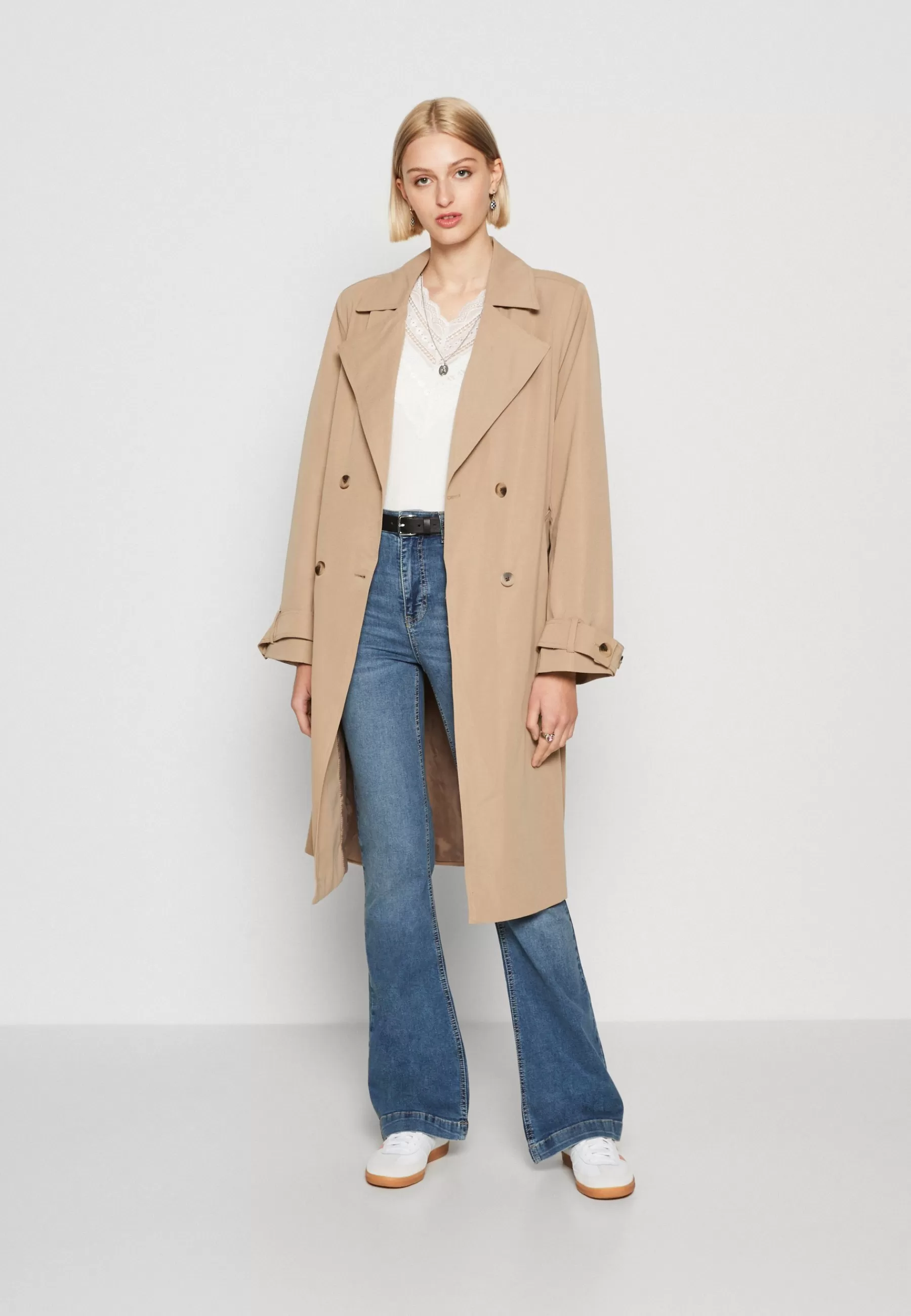 Dames Pieces Trenchcoats | Pcjikkie Belt - Trenchcoat