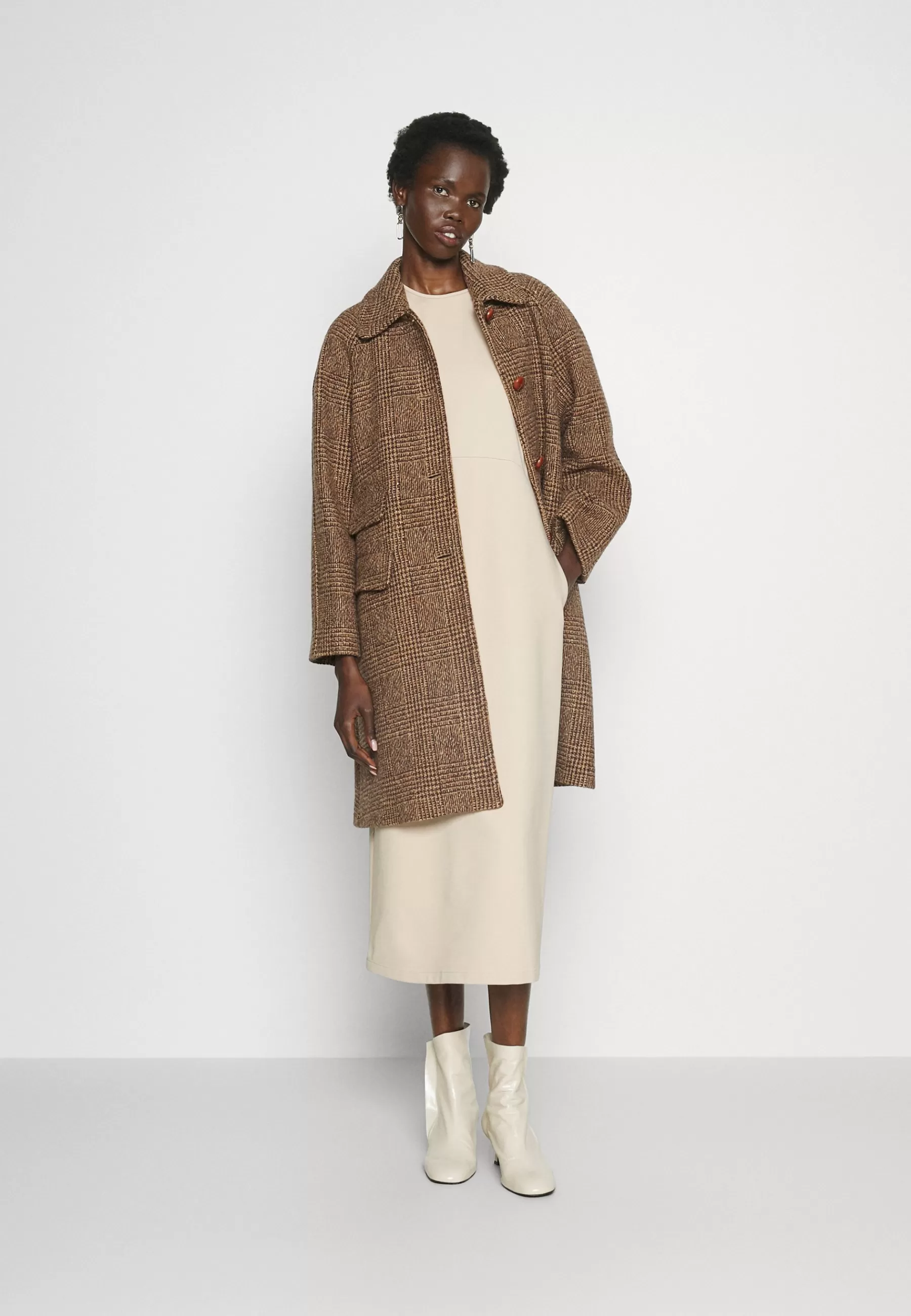 WEEKEND MaxMara Pitone - Mantel>Dames Wollen Jassen