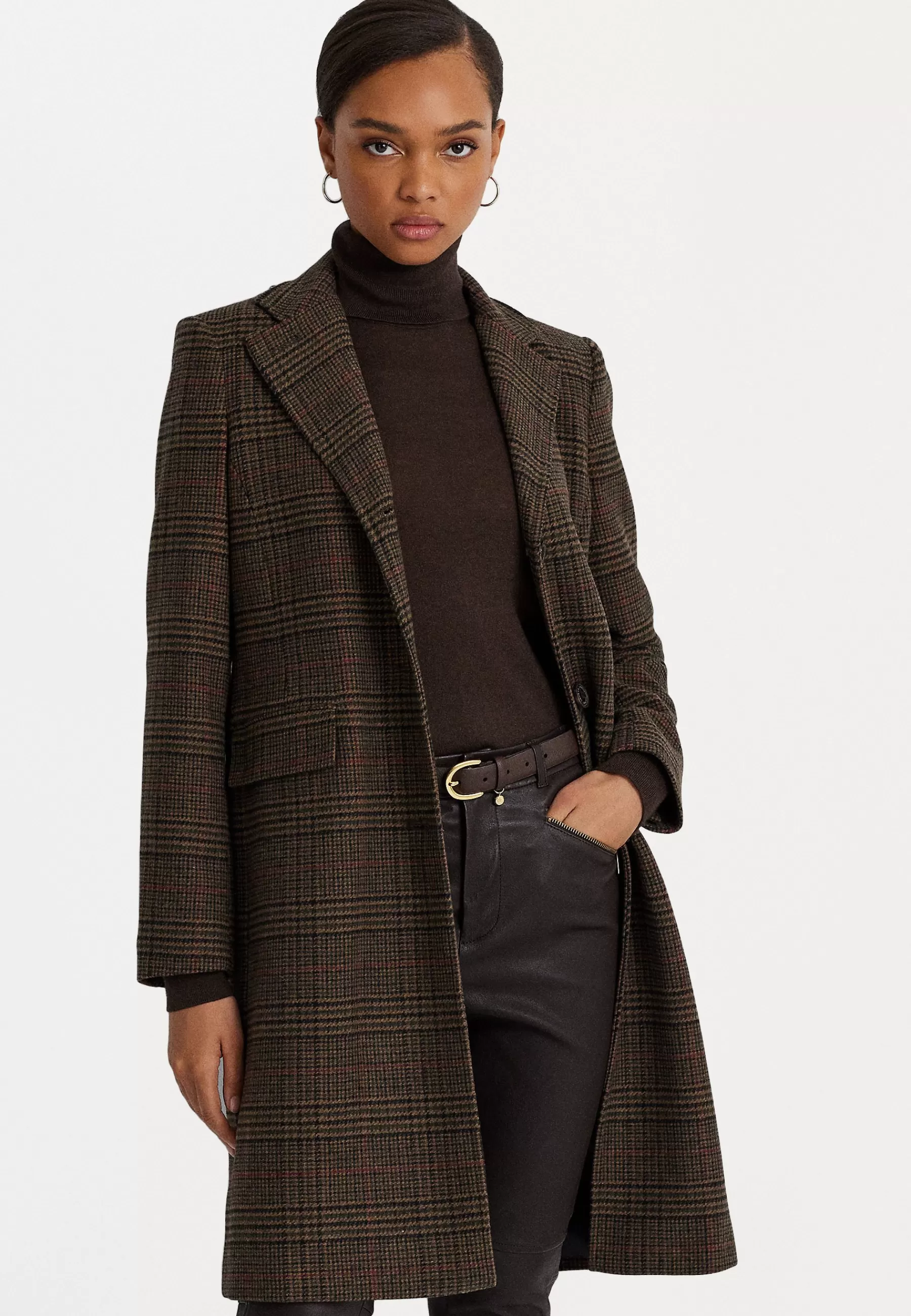 Lauren Ralph Lauren Reefer Lined Coat - Mantel>Dames Wollen Jassen