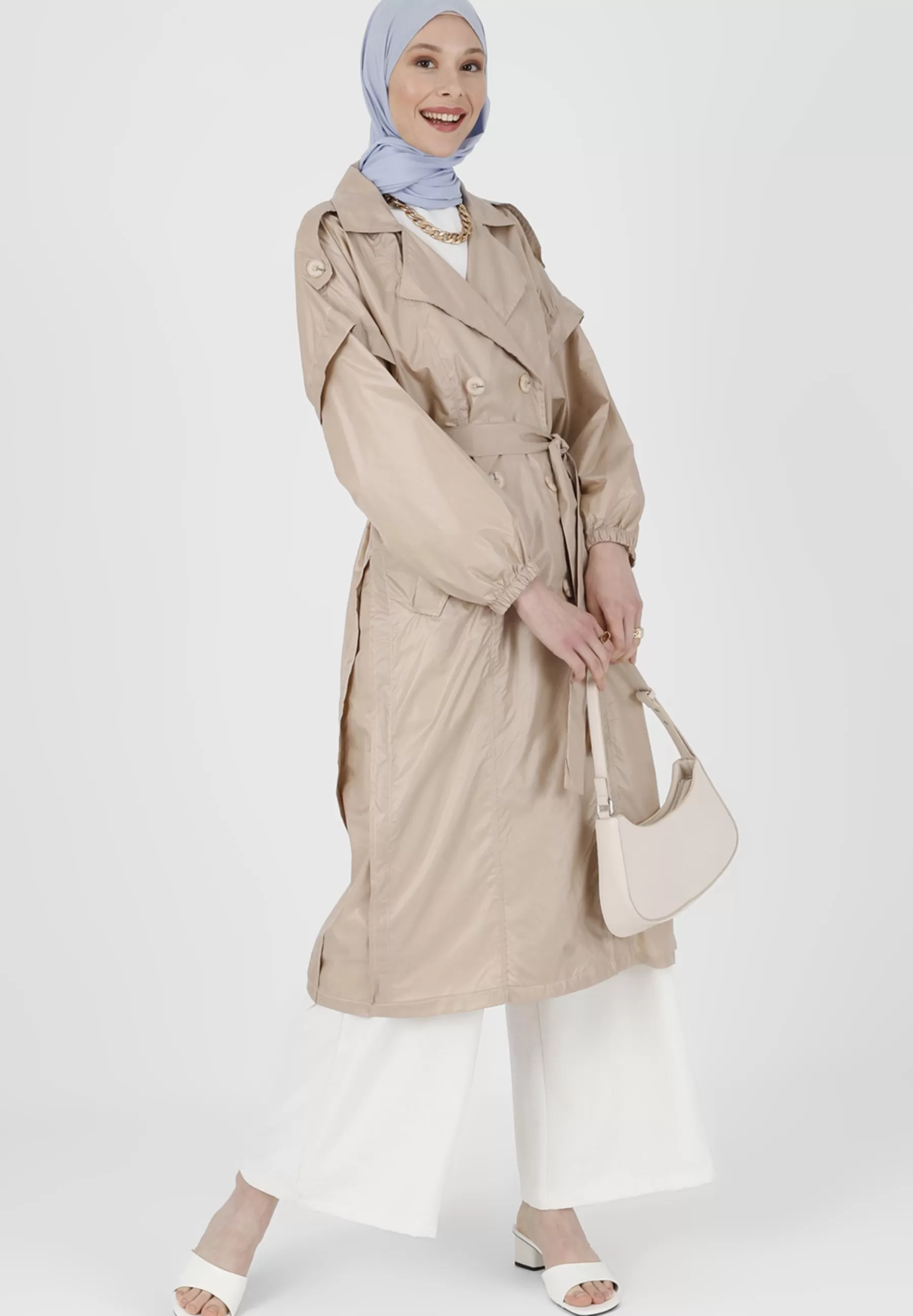 Dames Modanisa Trenchcoats | Refka - Trenchcoat