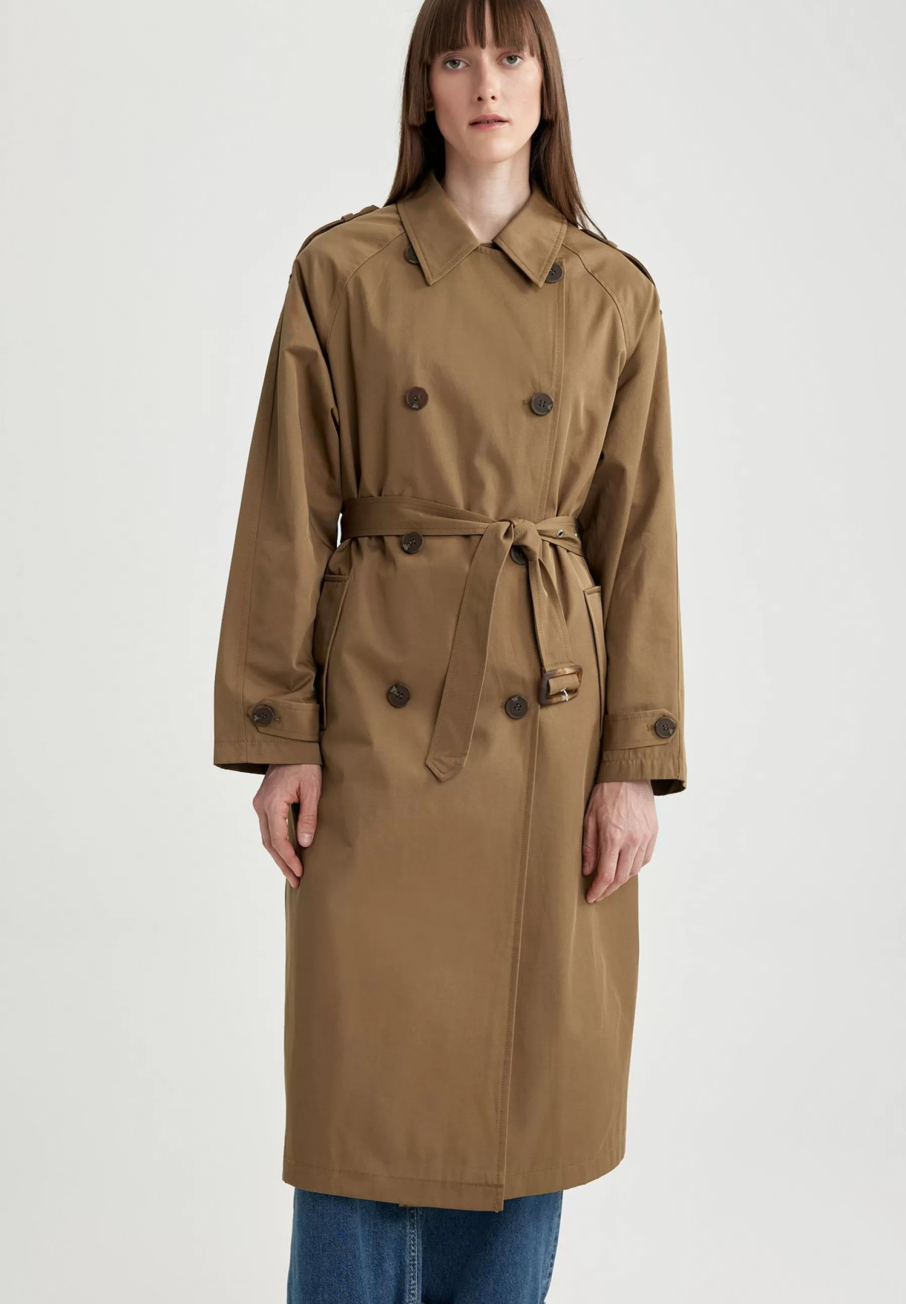 Dames DeFacto Trenchcoats | Regular Fit - Trenchcoat