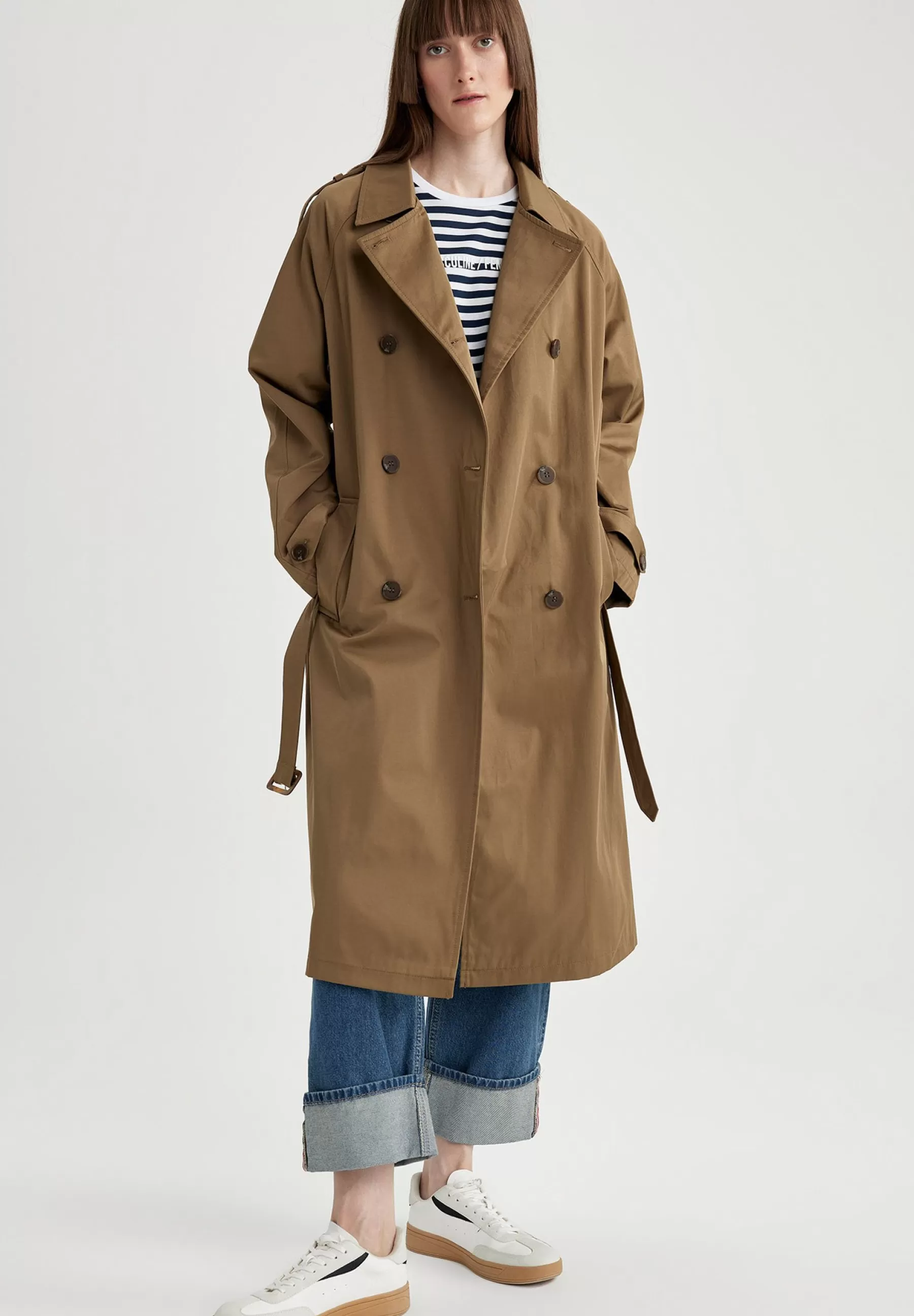 Dames DeFacto Trenchcoats | Regular Fit - Trenchcoat