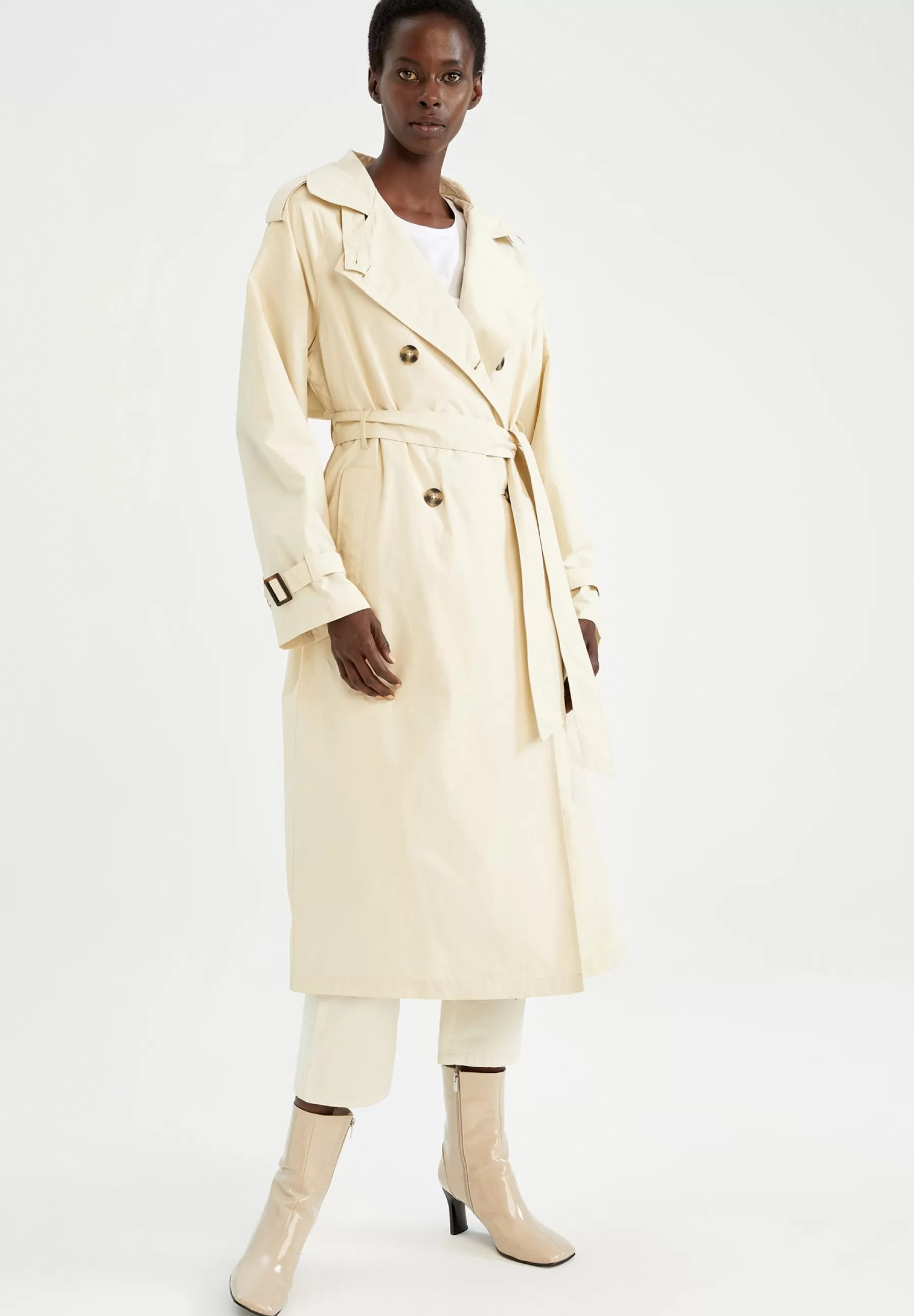 Dames DeFacto Trenchcoats | Relax Fit - Trenchcoat