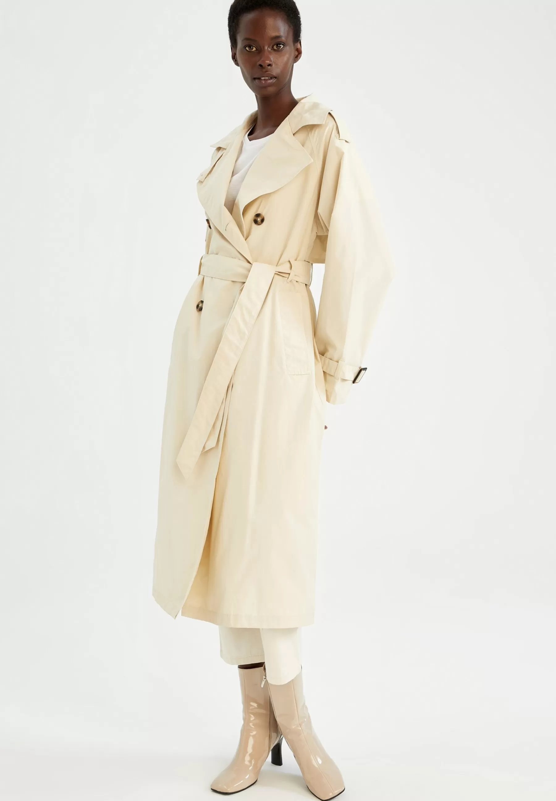 Dames DeFacto Trenchcoats | Relax Fit - Trenchcoat