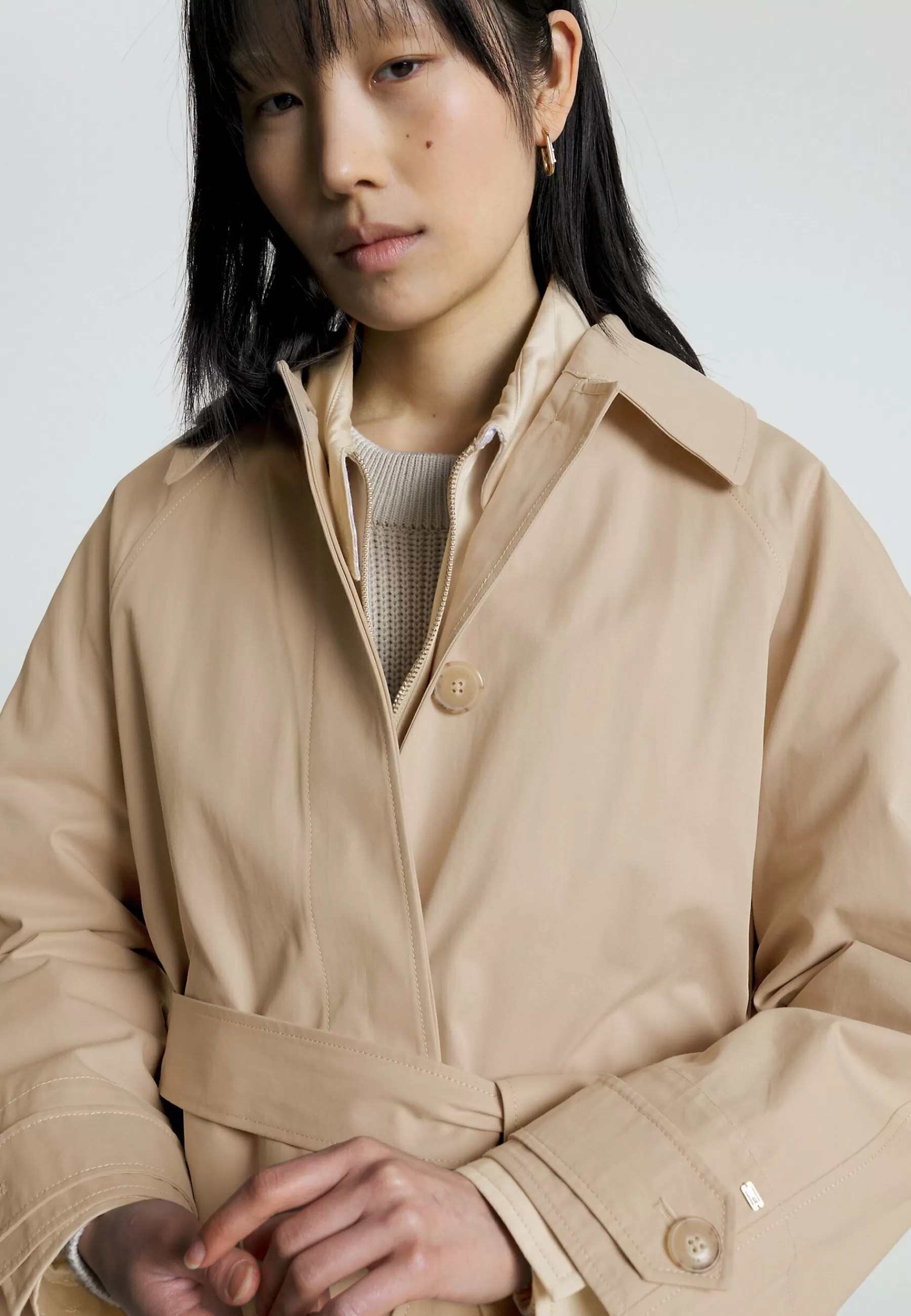 Dames Tommy Hilfiger Trenchcoats | Relaxed Twill - Trenchcoat