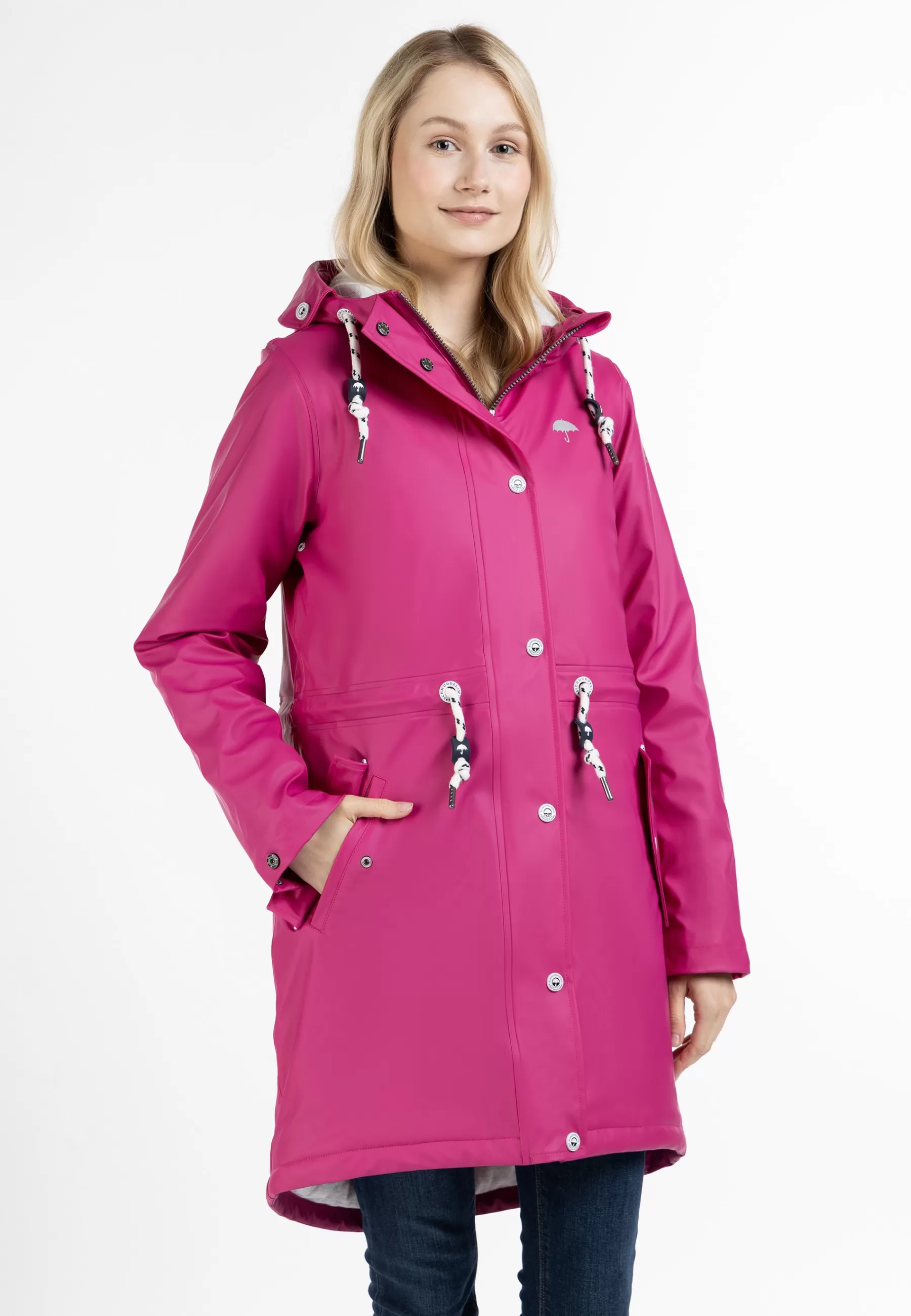 Dames Schmuddelwedda Parka's | Regenmantel Mit Wattierung Stormcloud - Winterjas