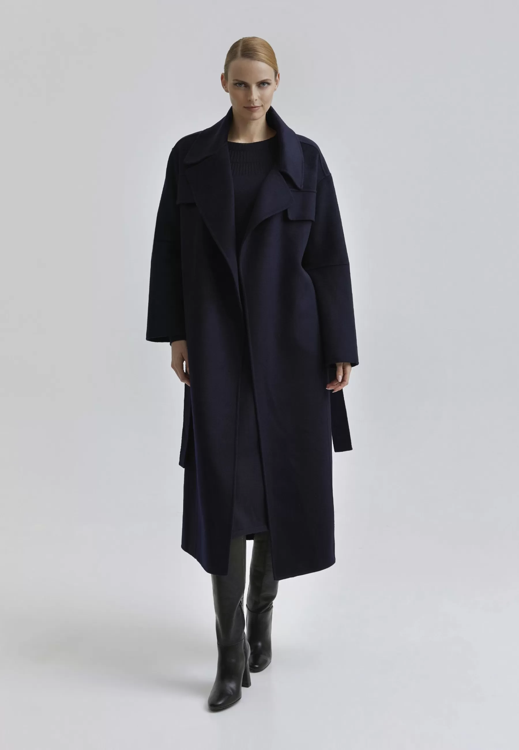 ANDIATA Seeliana Coat - Mantel>Dames Wollen Jassen