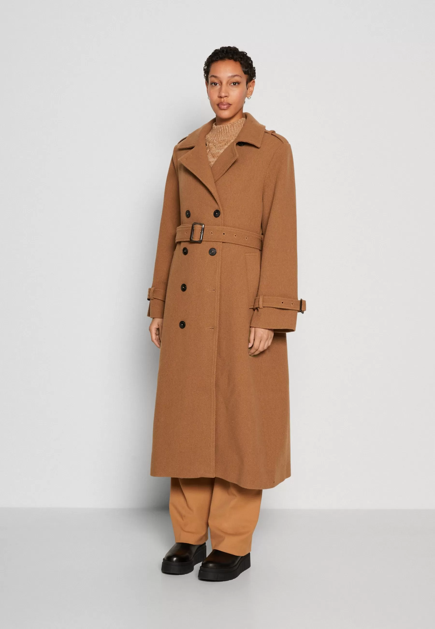 Selected Femme Slfhenrika Trench Coat - Mantel>Dames Wollen Jassen