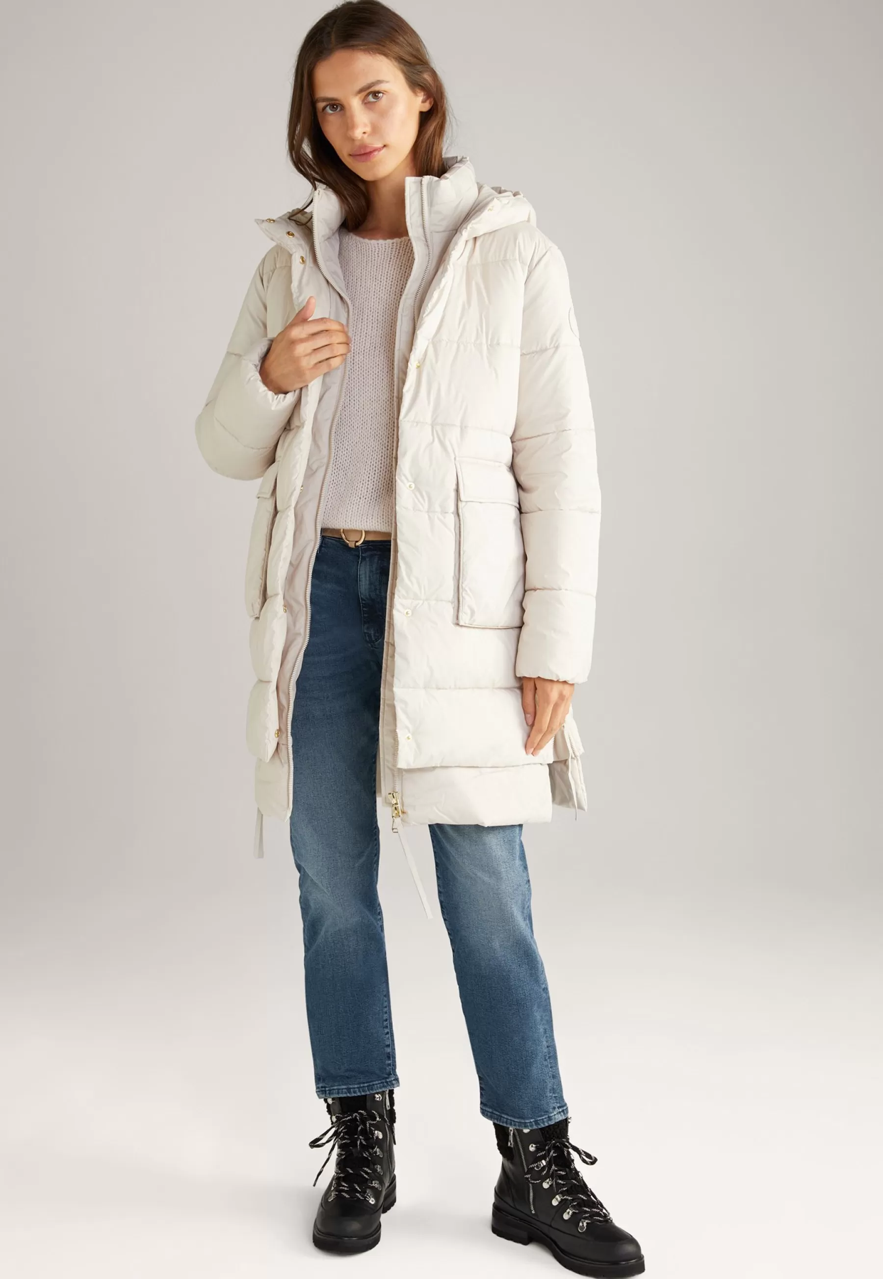 Dames JOOP! Parka's | Stepp Mantel In - Winterjas