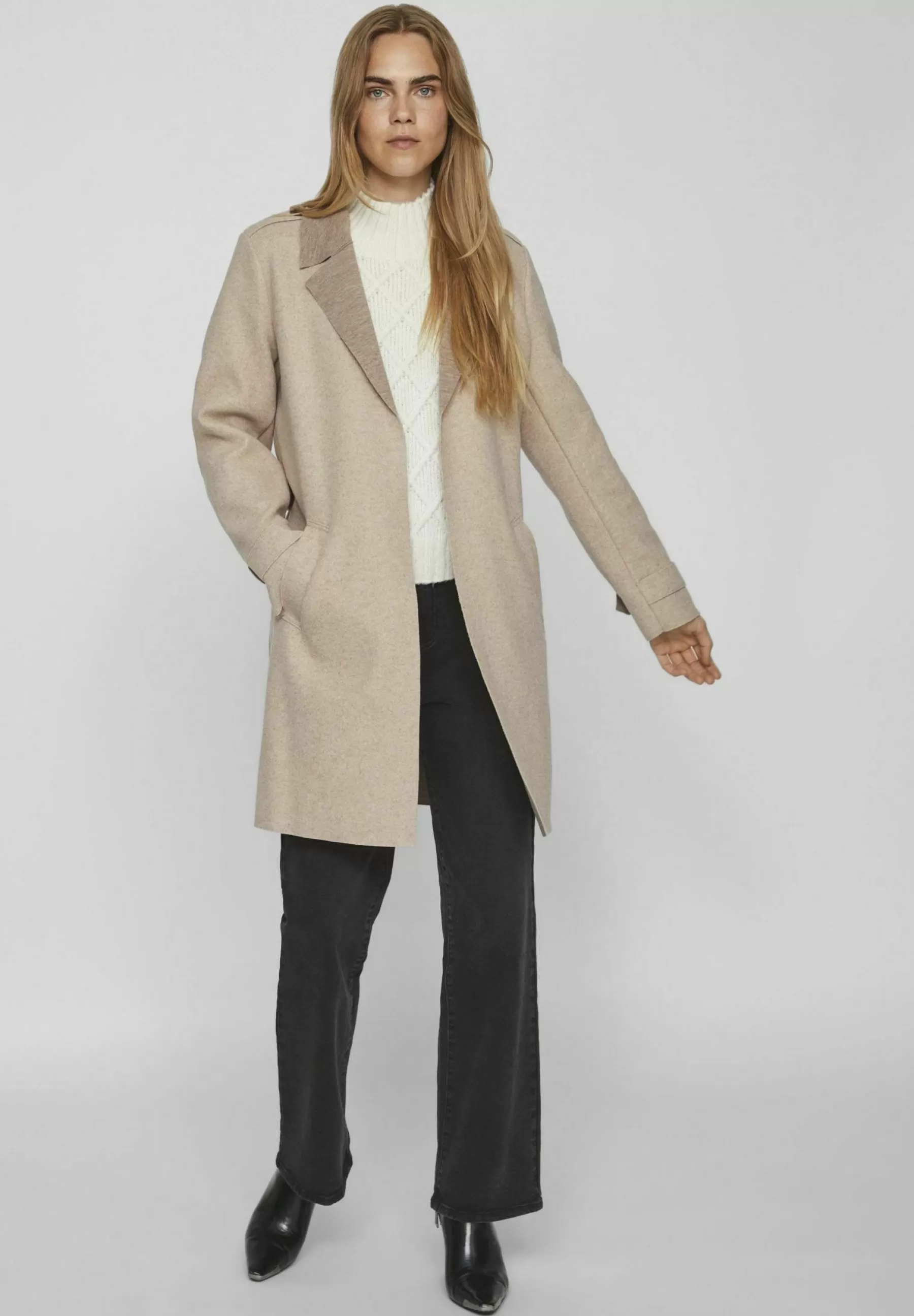 Dames VILA Trenchcoats | Taillengurtel - Trenchcoat