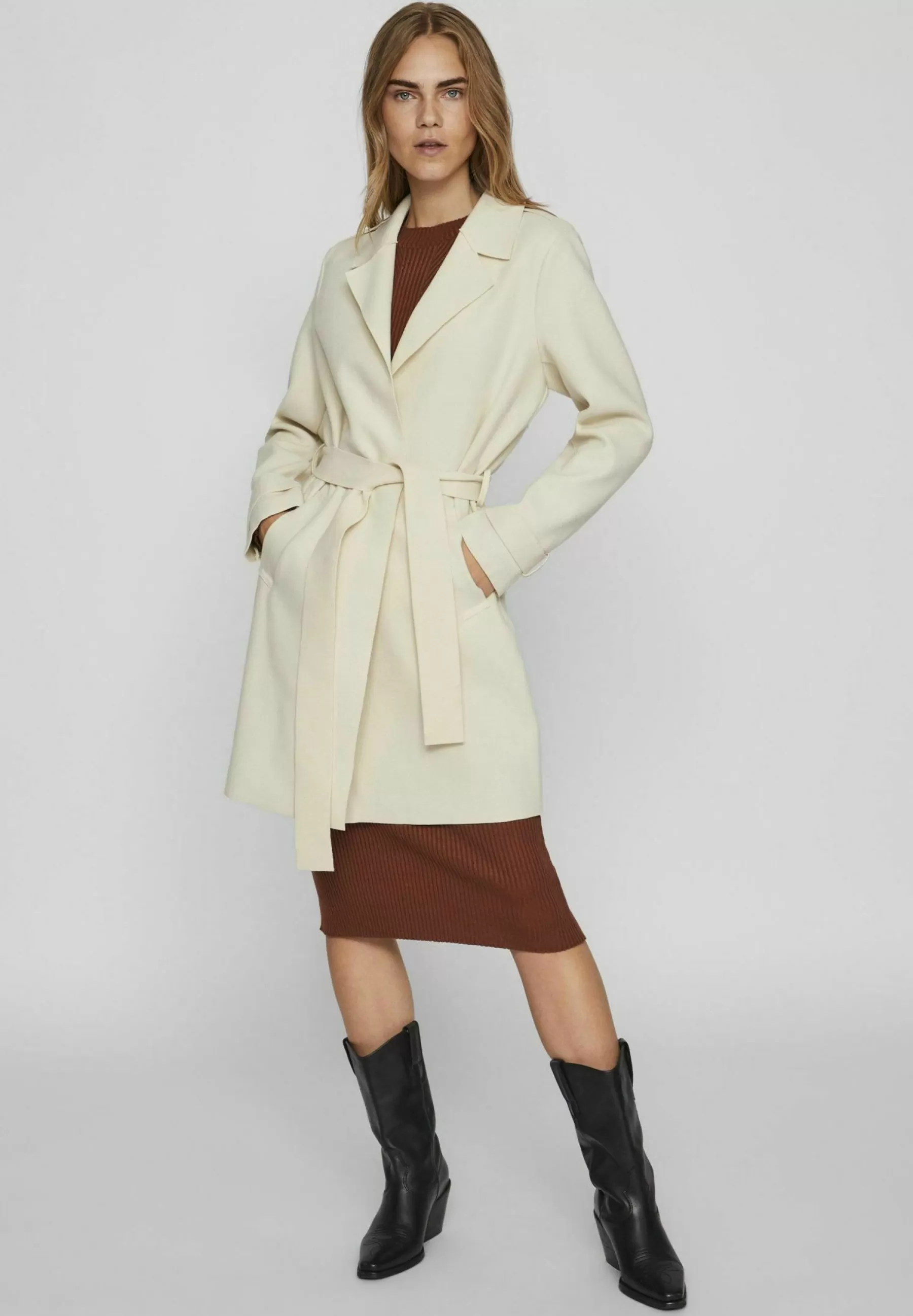 Dames VILA Trenchcoats | Taillengurtel - Trenchcoat