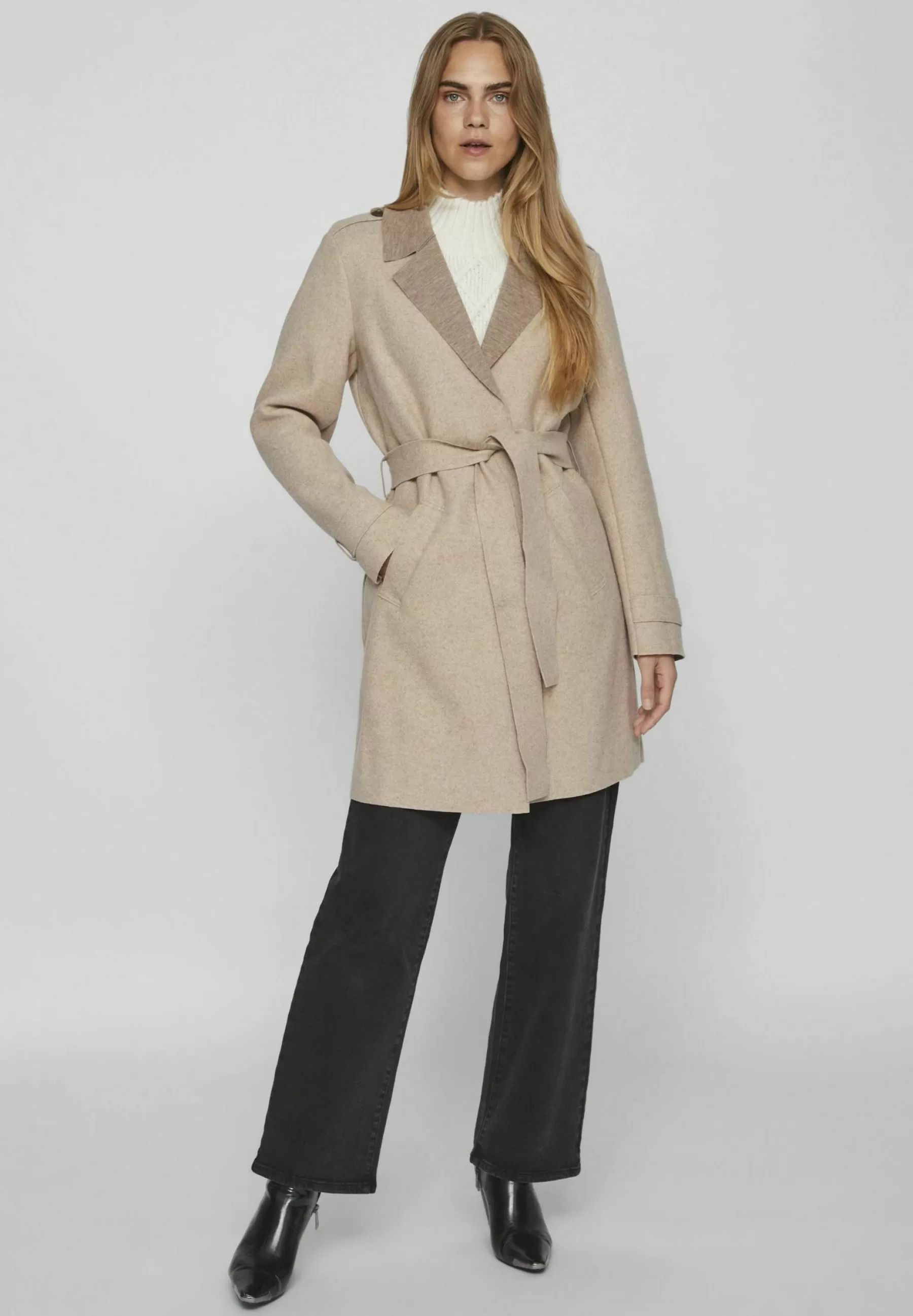 Dames VILA Trenchcoats | Taillengurtel - Trenchcoat