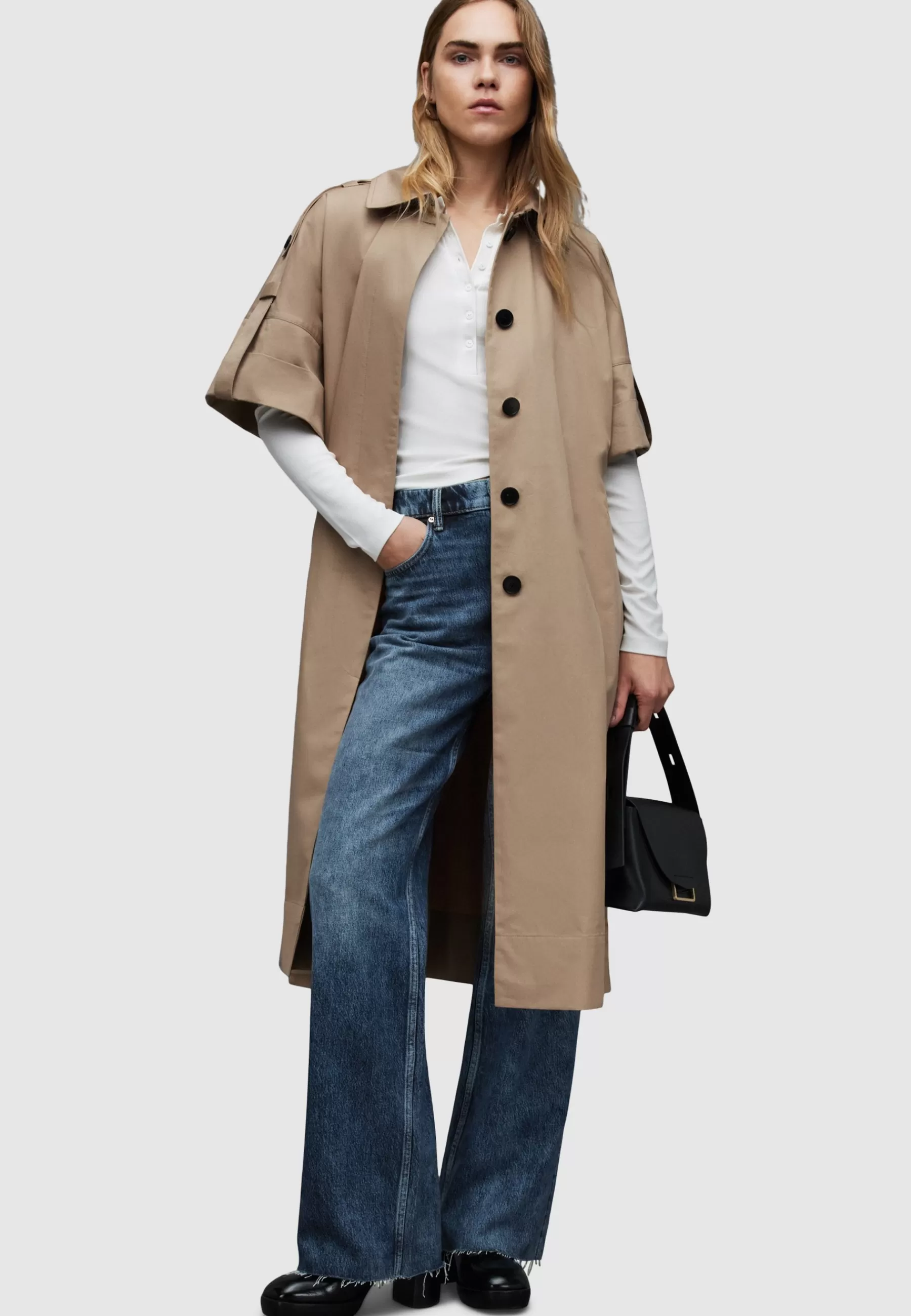 Dames AllSaints Trenchcoats | Tina - Trenchcoat