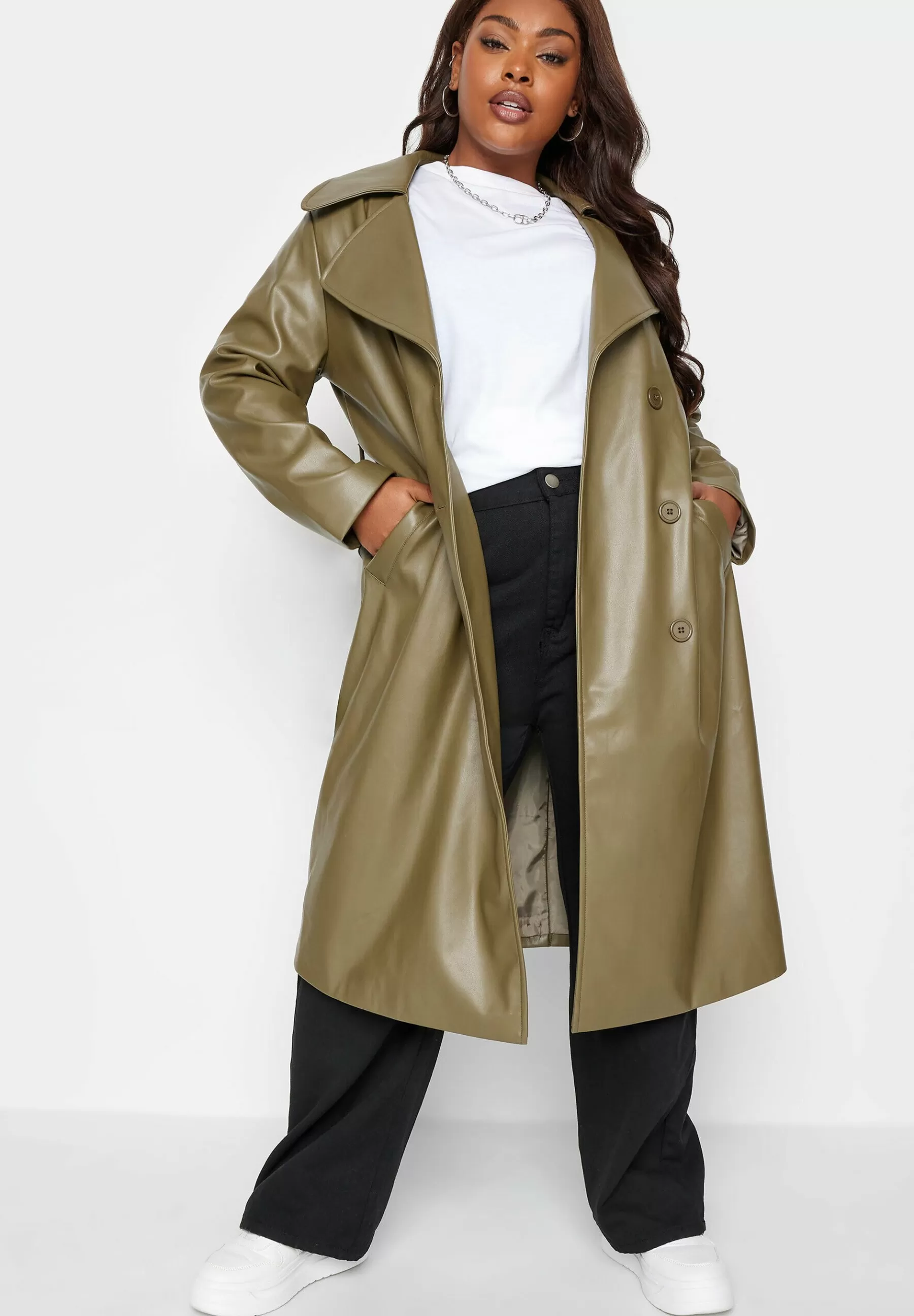 Dames Yours Clothing Trenchcoats | Trenchcoat