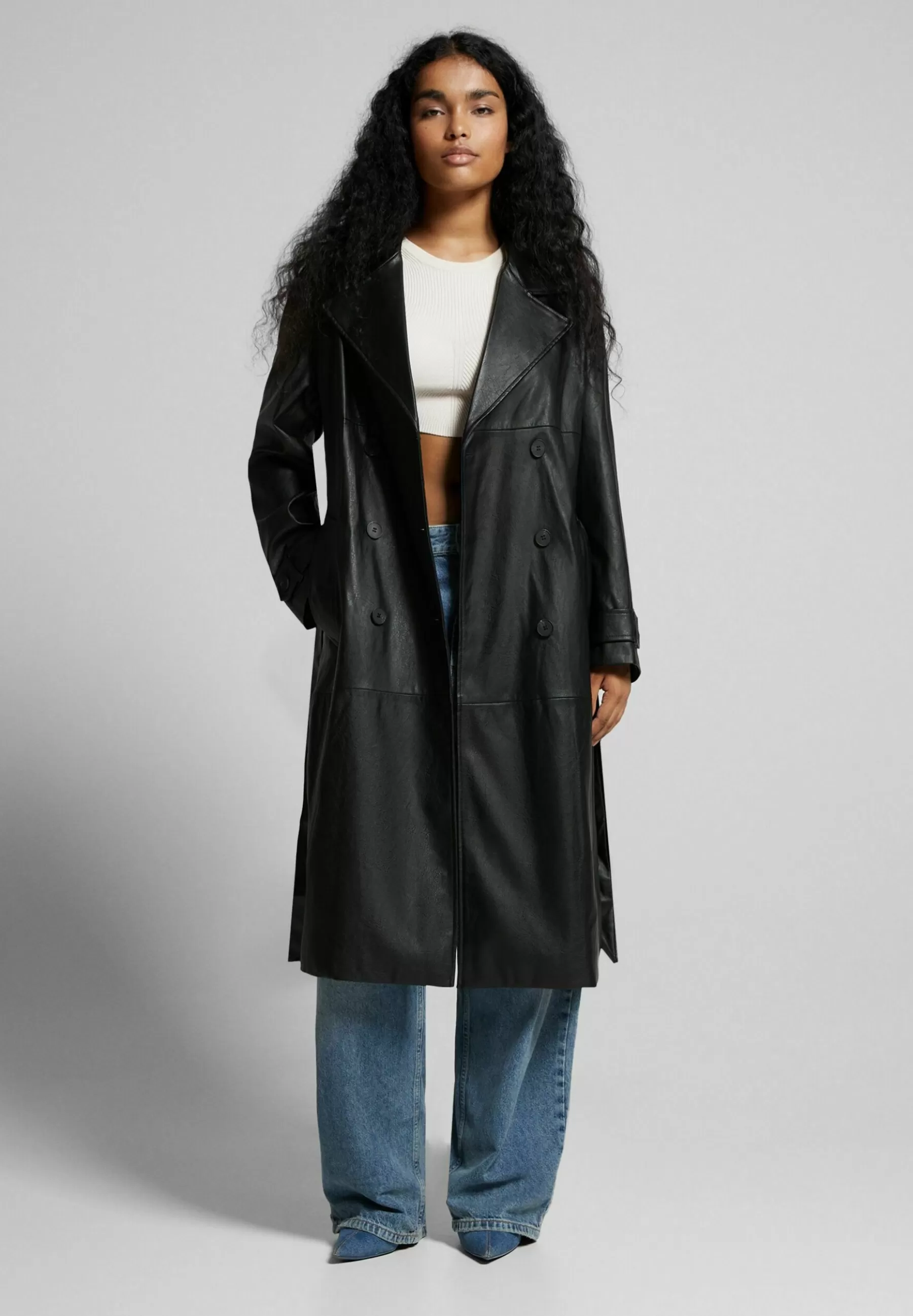 Dames Bershka Trenchcoats | Trenchcoat