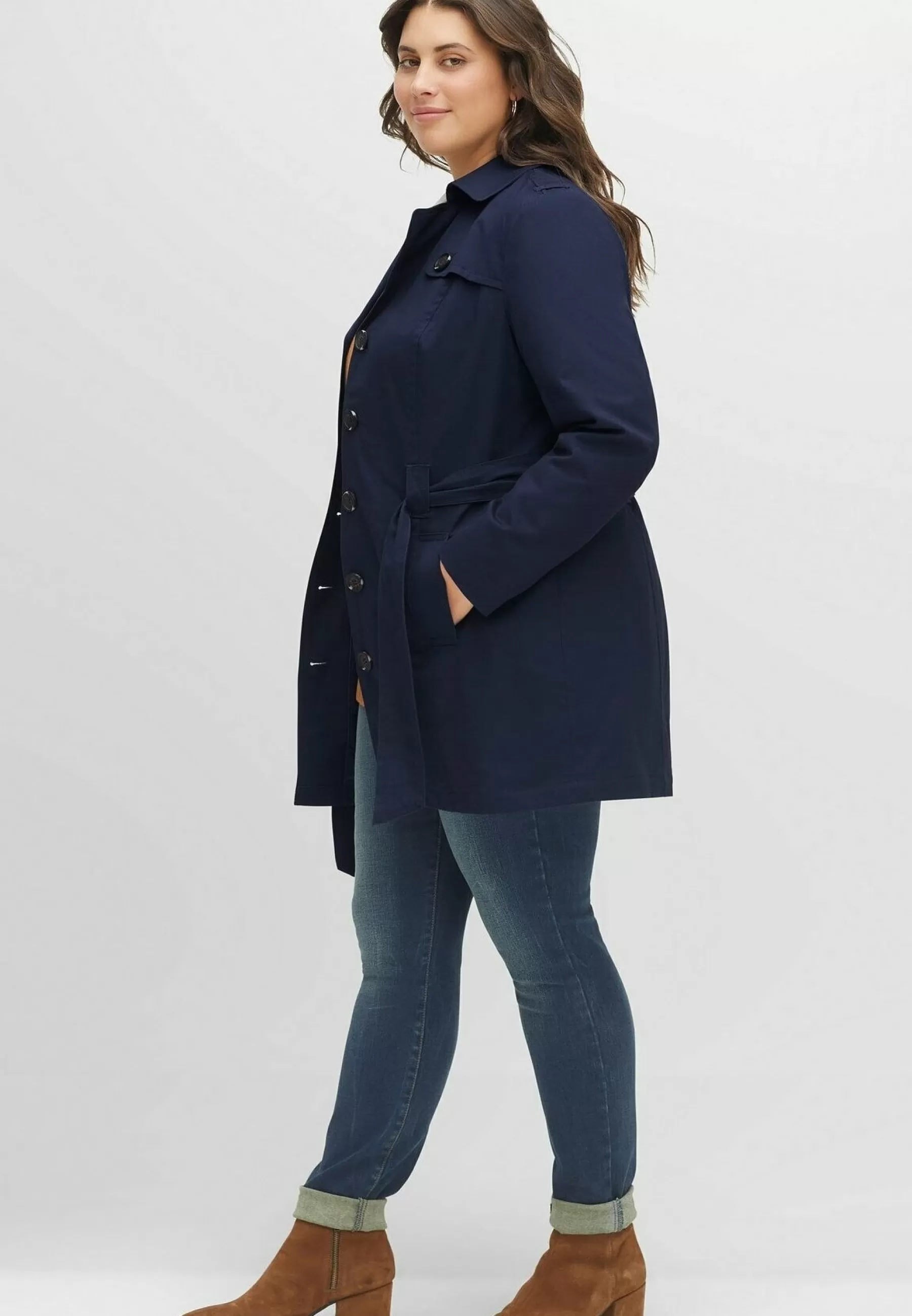 Dames Sheego Trenchcoats | Trenchcoat