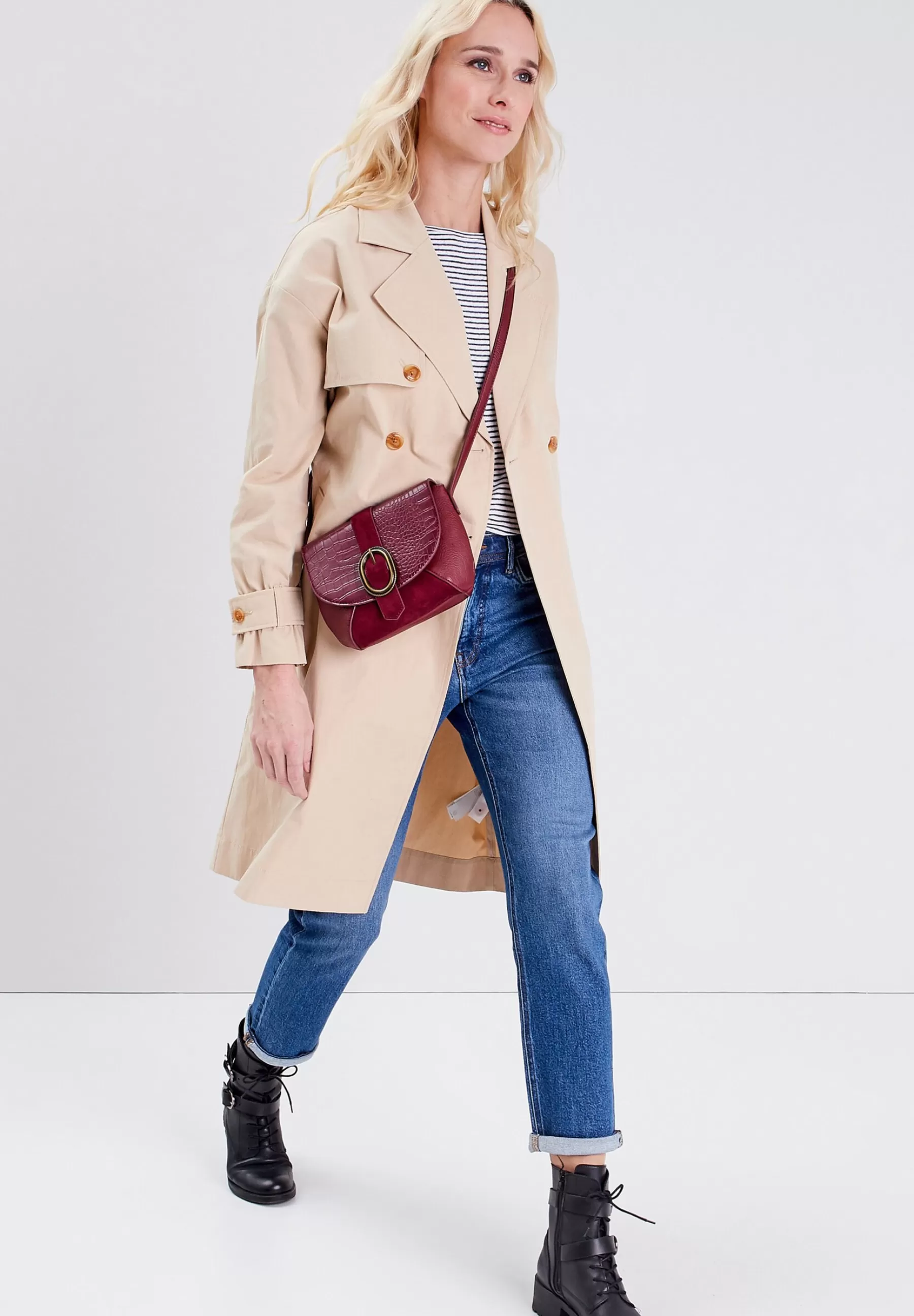 Dames BONOBO Jeans Trenchcoats | Trenchcoat