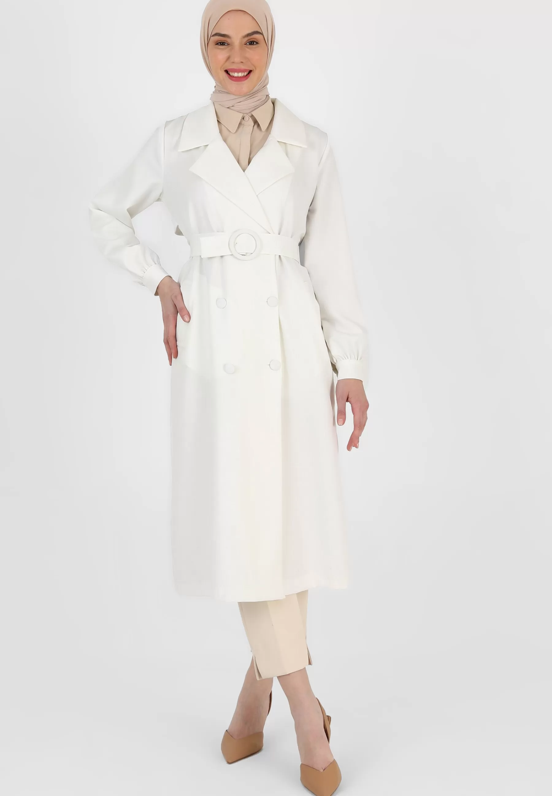 Dames Modanisa Trenchcoats | Trenchcoat