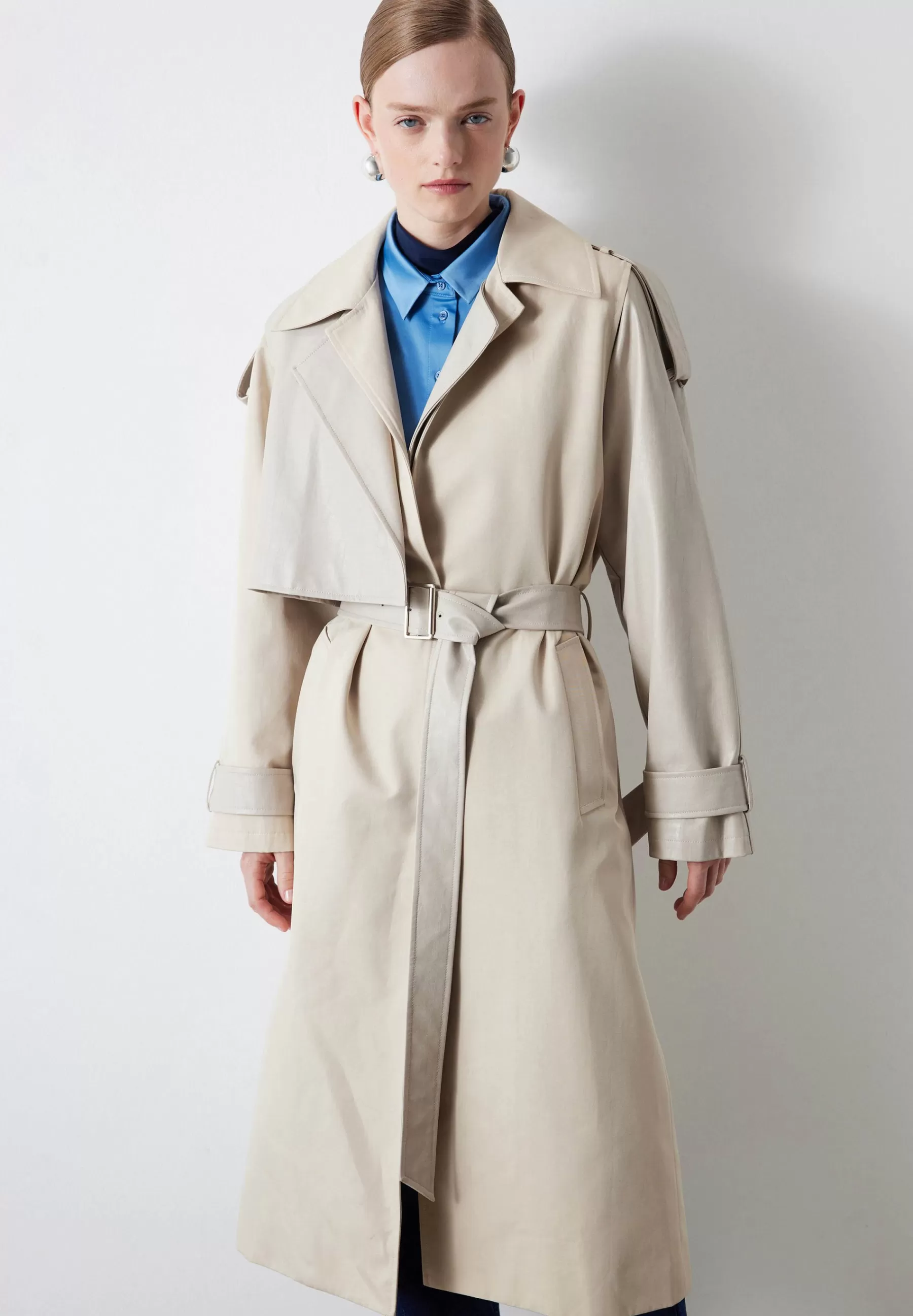 Dames Ipekyol Trenchcoats | Two Piece Look - Trenchcoat