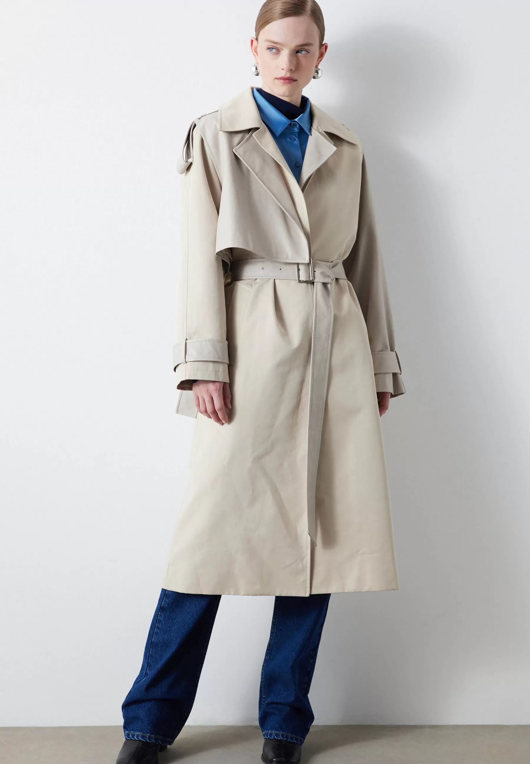 Dames Ipekyol Trenchcoats | Two Piece Look - Trenchcoat