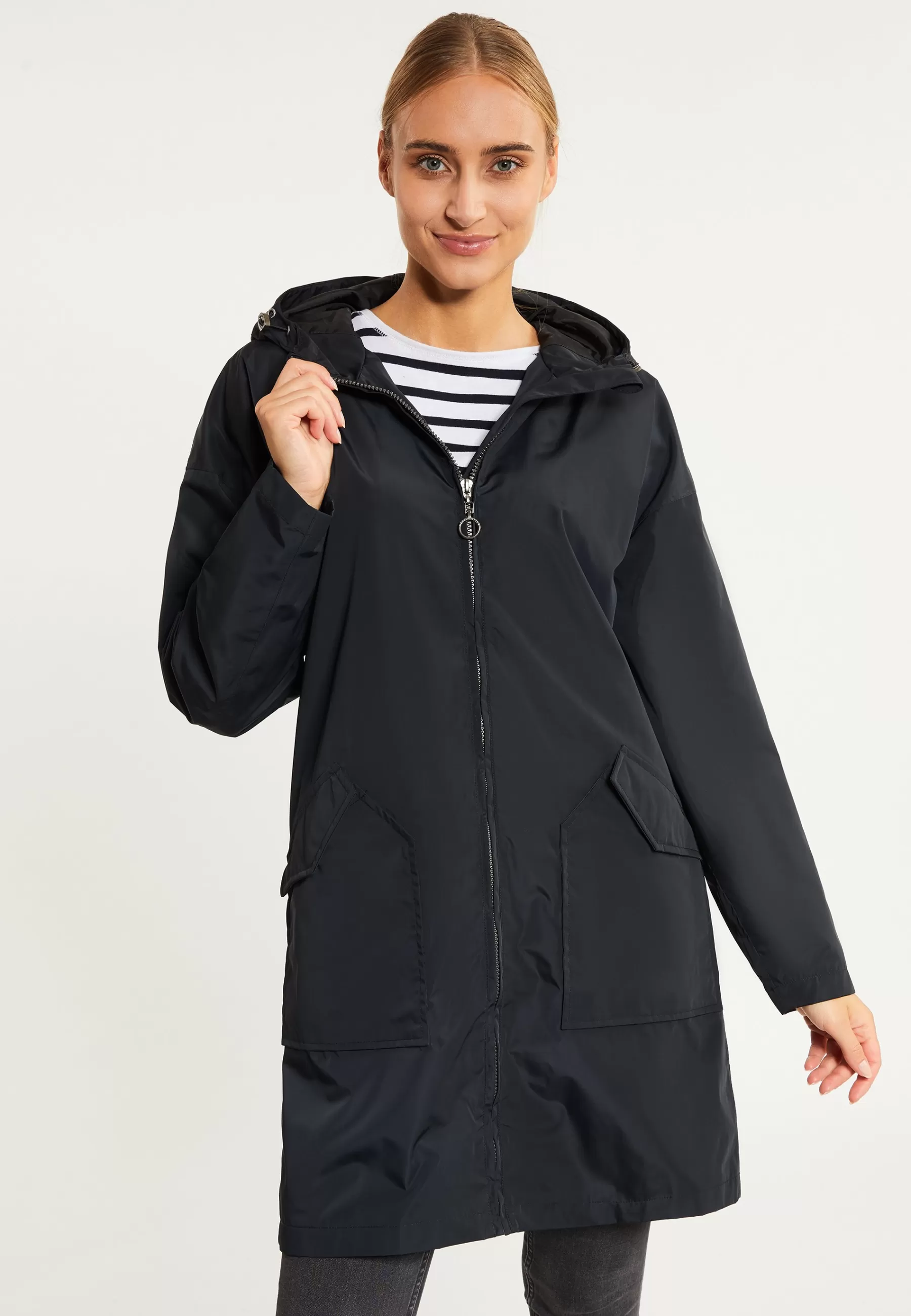 Dames DreiMaster Parka's | Ubergangs - Recyceltes Material Bridgeport - Parka