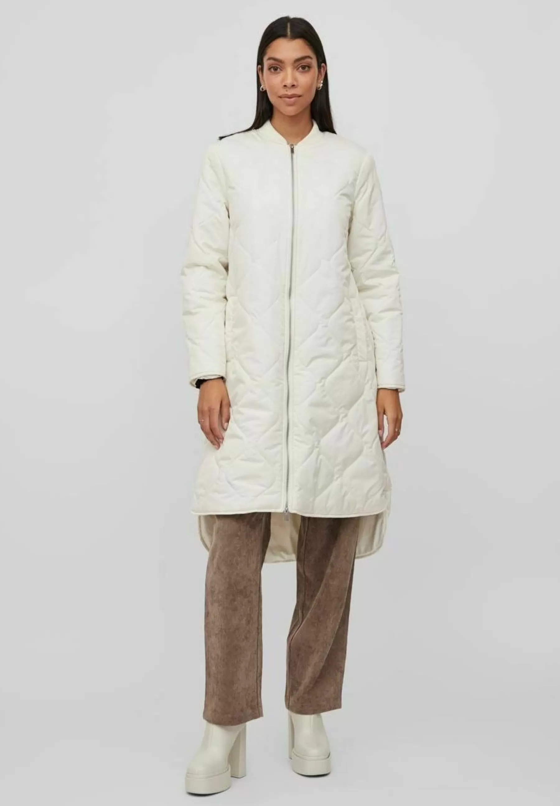 VILA Vimanon Quilted Jacket - Mantel>Dames Wollen Jassen