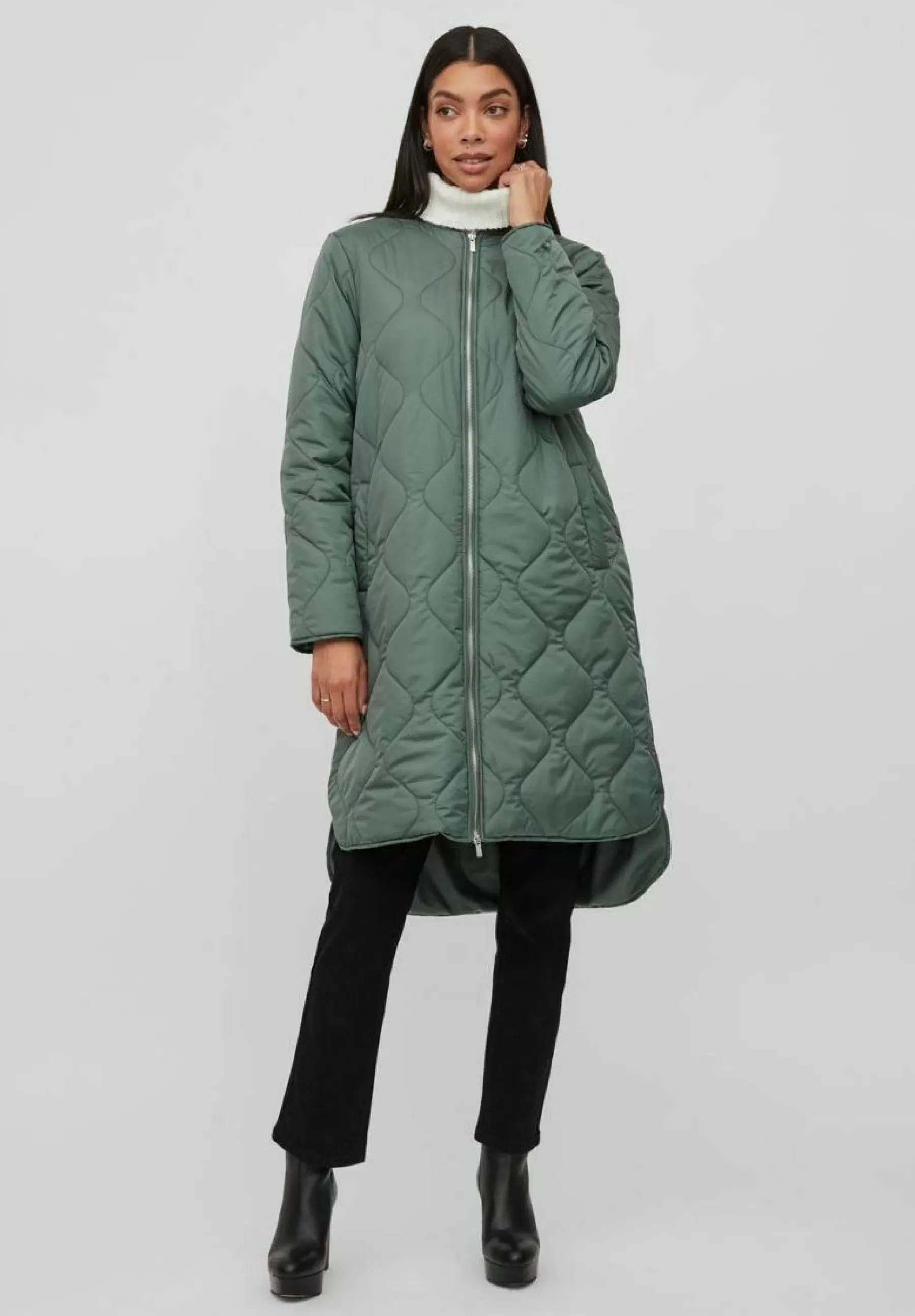 VILA Vimanon Quilted Jacket - Mantel>Dames Wollen Jassen