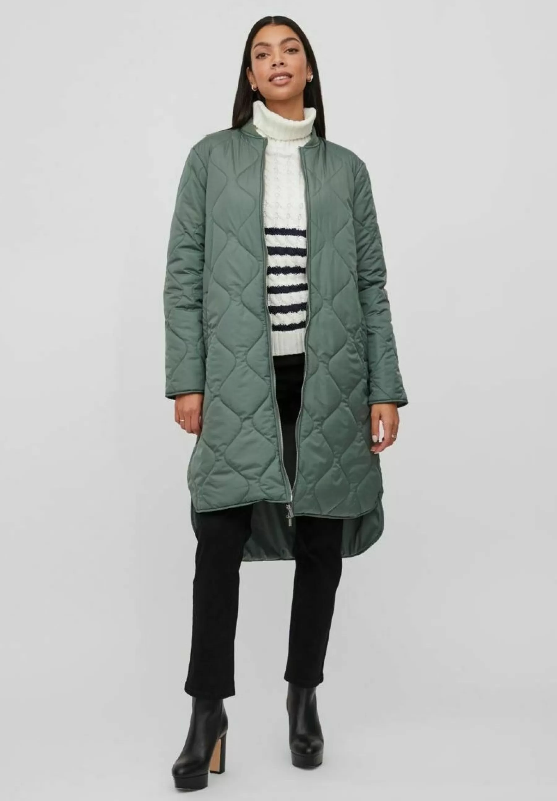 VILA Vimanon Quilted Jacket - Mantel>Dames Wollen Jassen