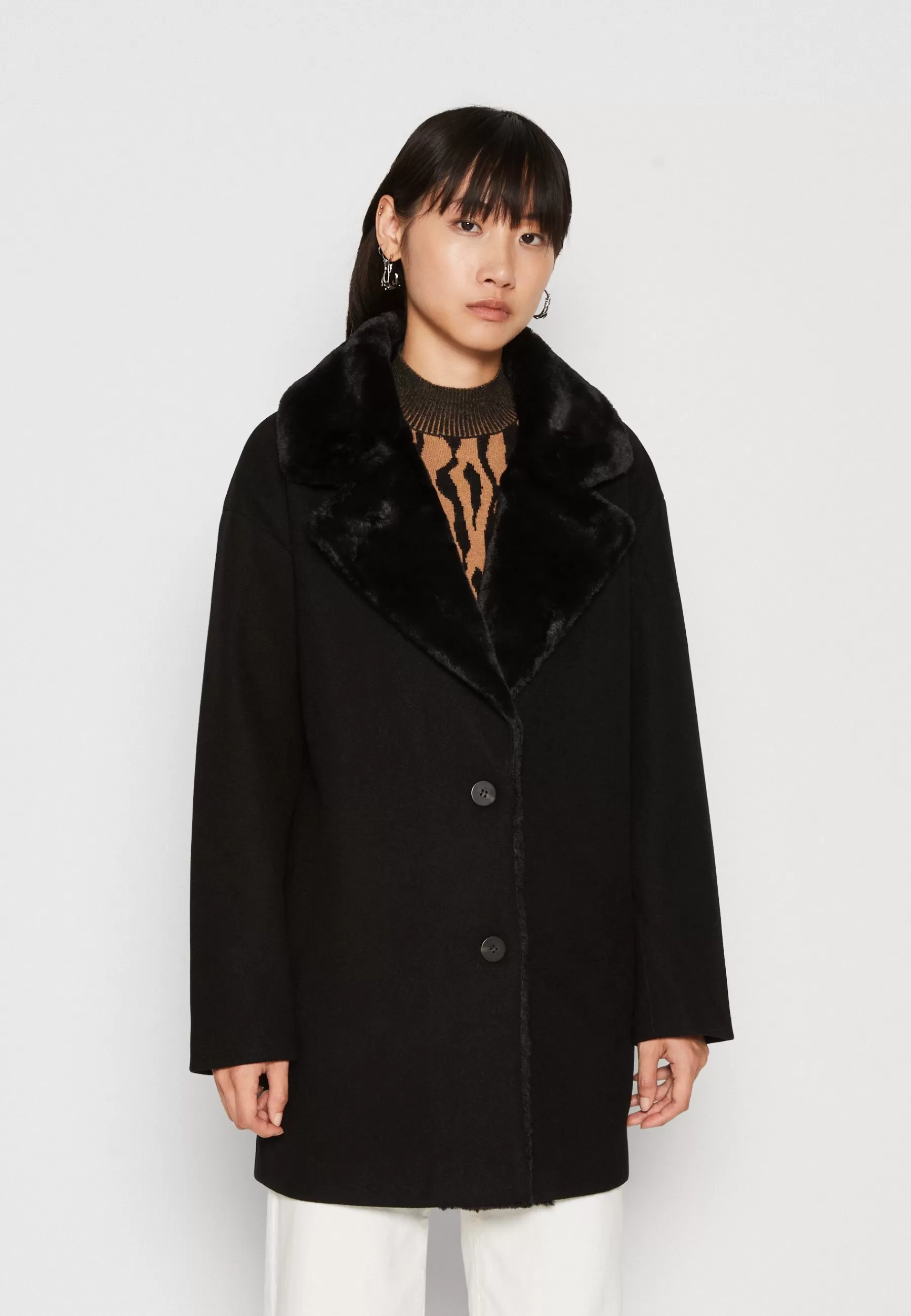 VILA Vimetil Midi Coat - Mantel>Dames Wollen Jassen