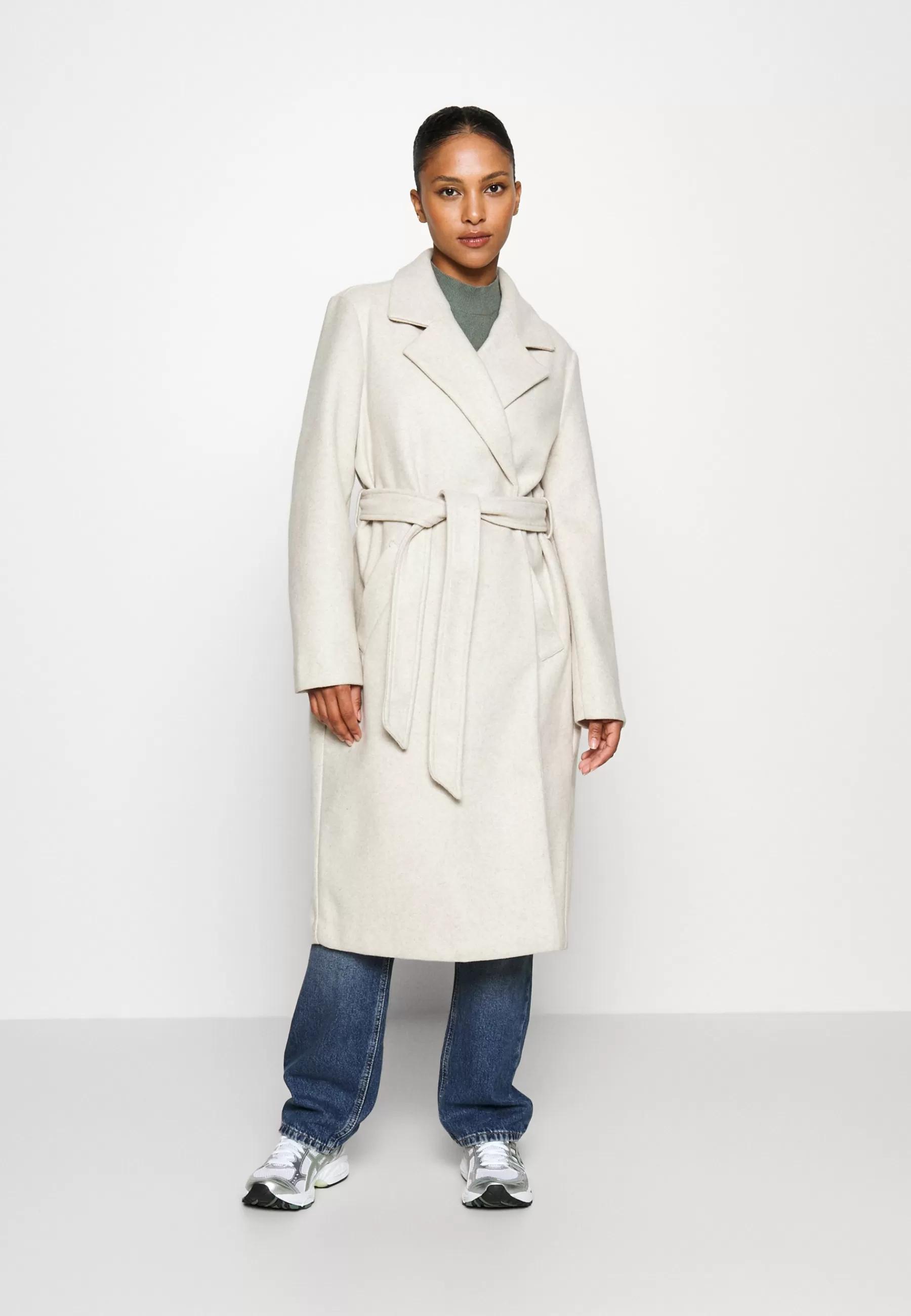 Vero Moda Petite Vmfortuneaya Long Coat - Mantel>Dames Wollen Jassen