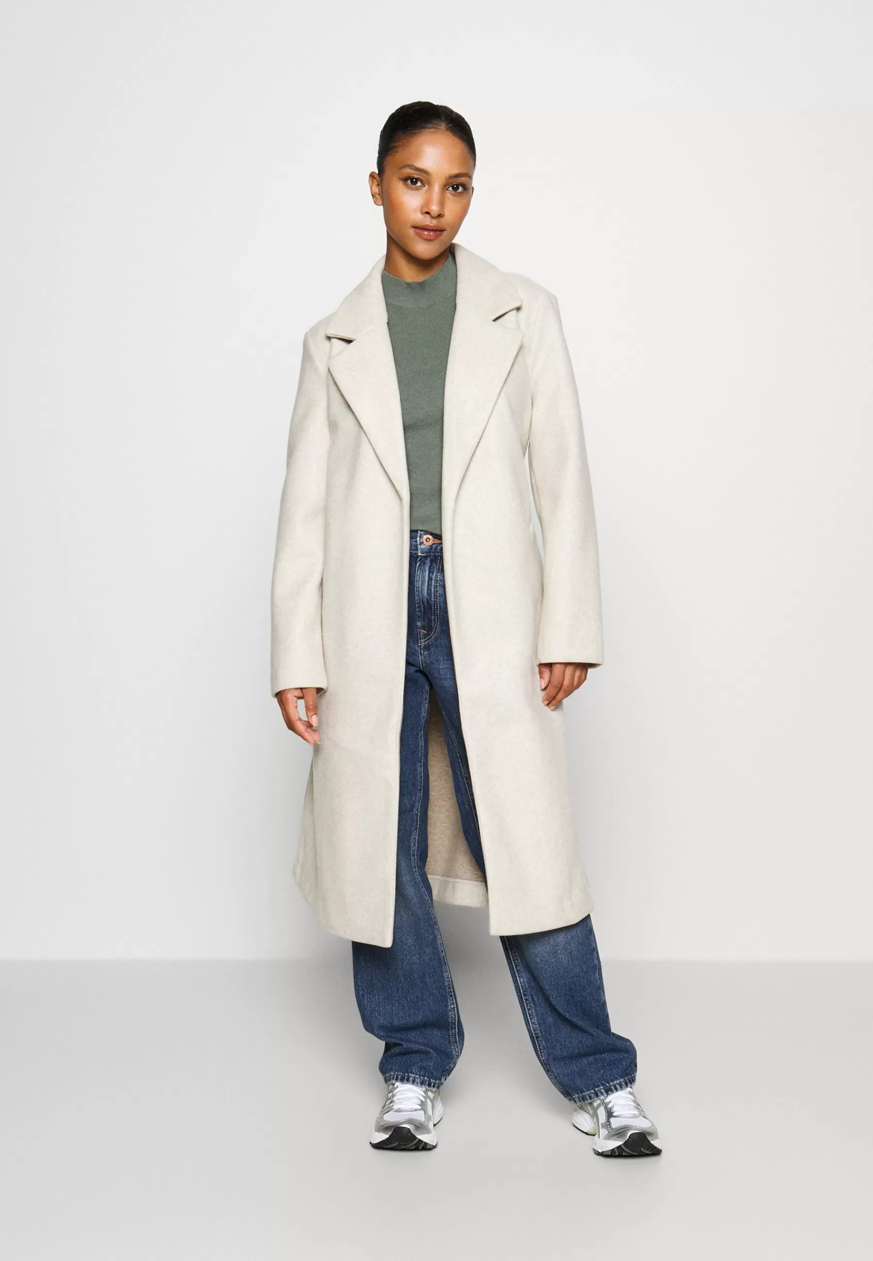 Vero Moda Petite Vmfortuneaya Long Coat - Mantel>Dames Wollen Jassen