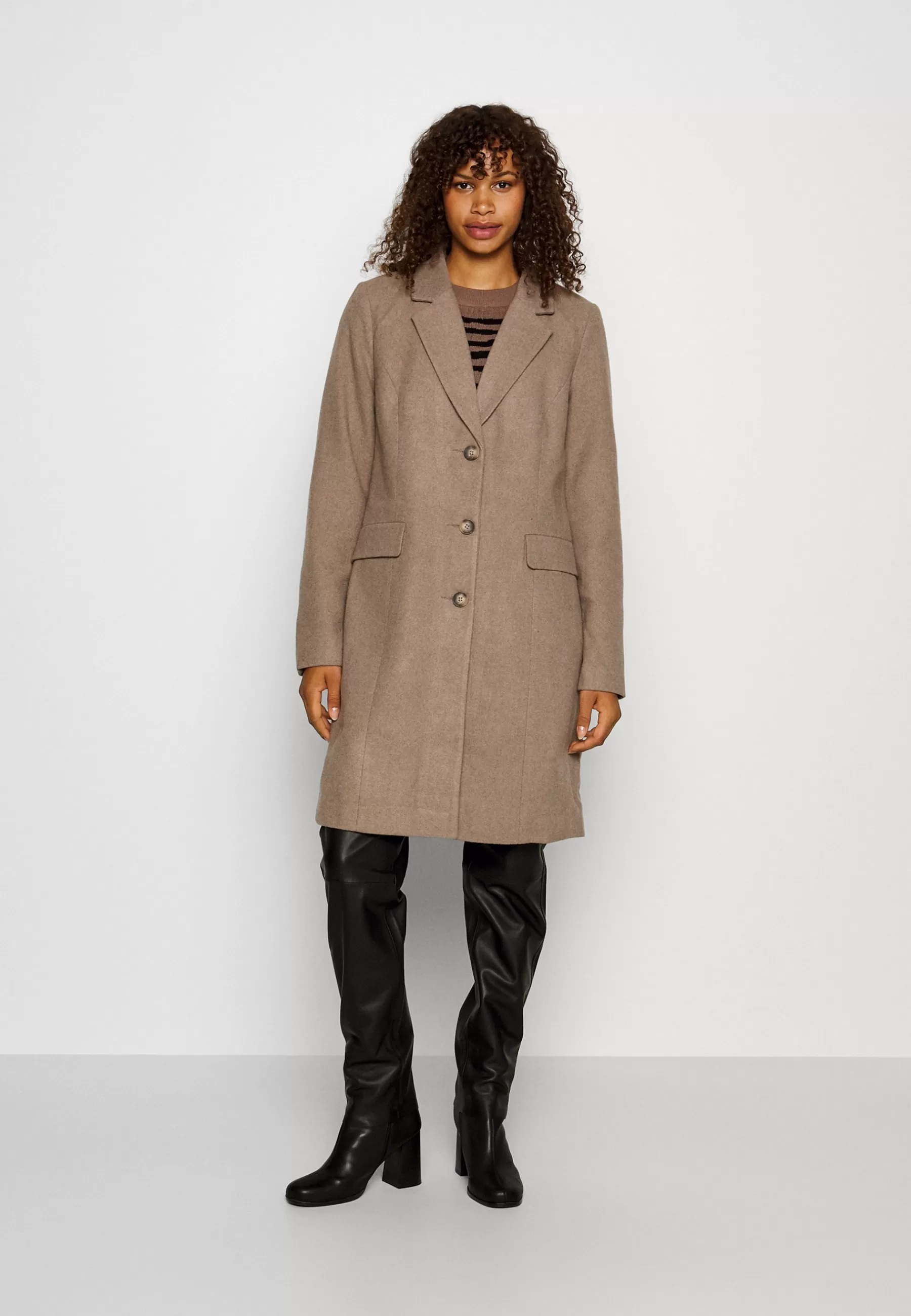 Vero Moda Tall Vmgiannacindy Coat - Mantel>Dames Wollen Jassen