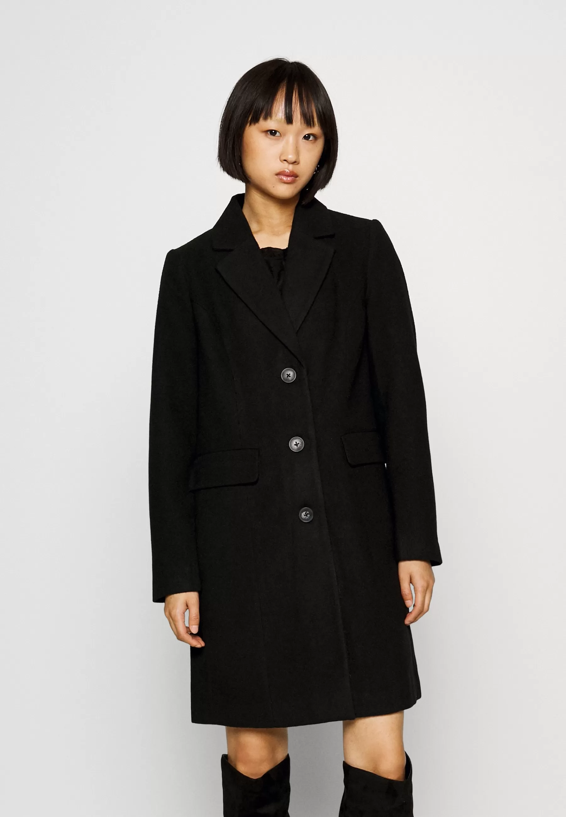 Vero Moda Petite Vmgiannacindy Coat - Mantel>Dames Wollen Jassen