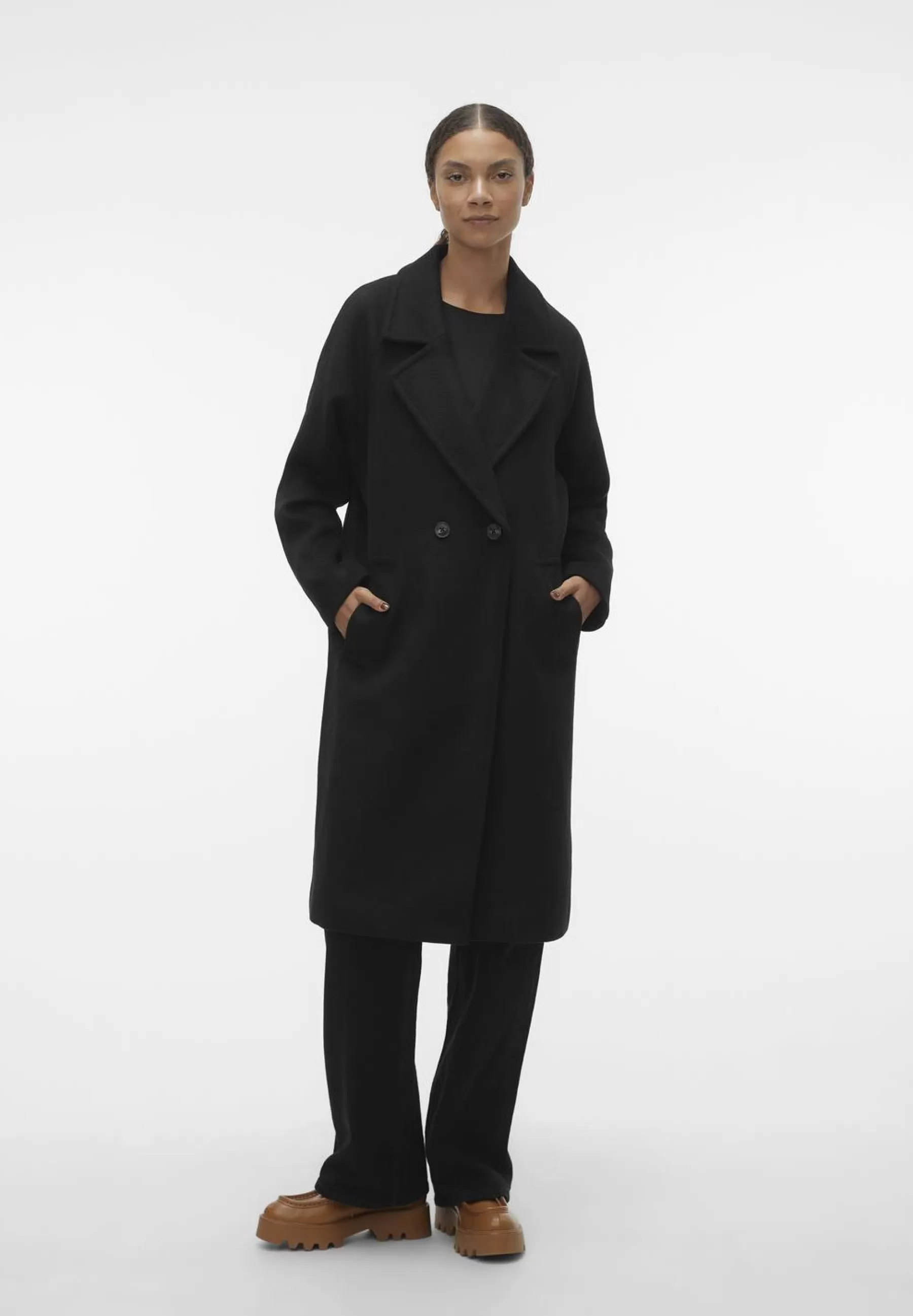 Vero Moda Vmhazel Long Coat - Mantel>Dames Wollen Jassen