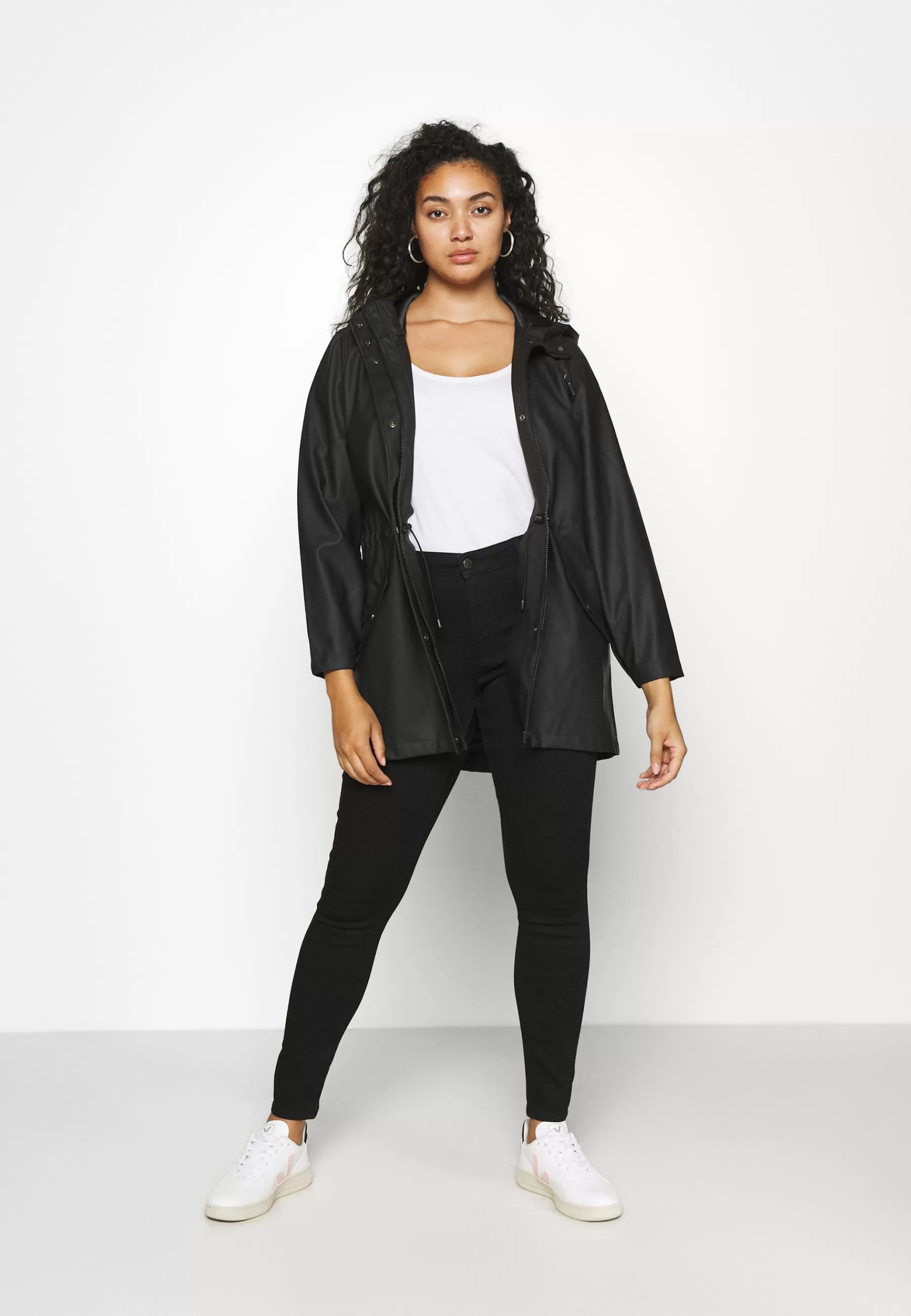 Vero Moda Curve Vmmalou Coated Jacket - Parka>Dames Parka's