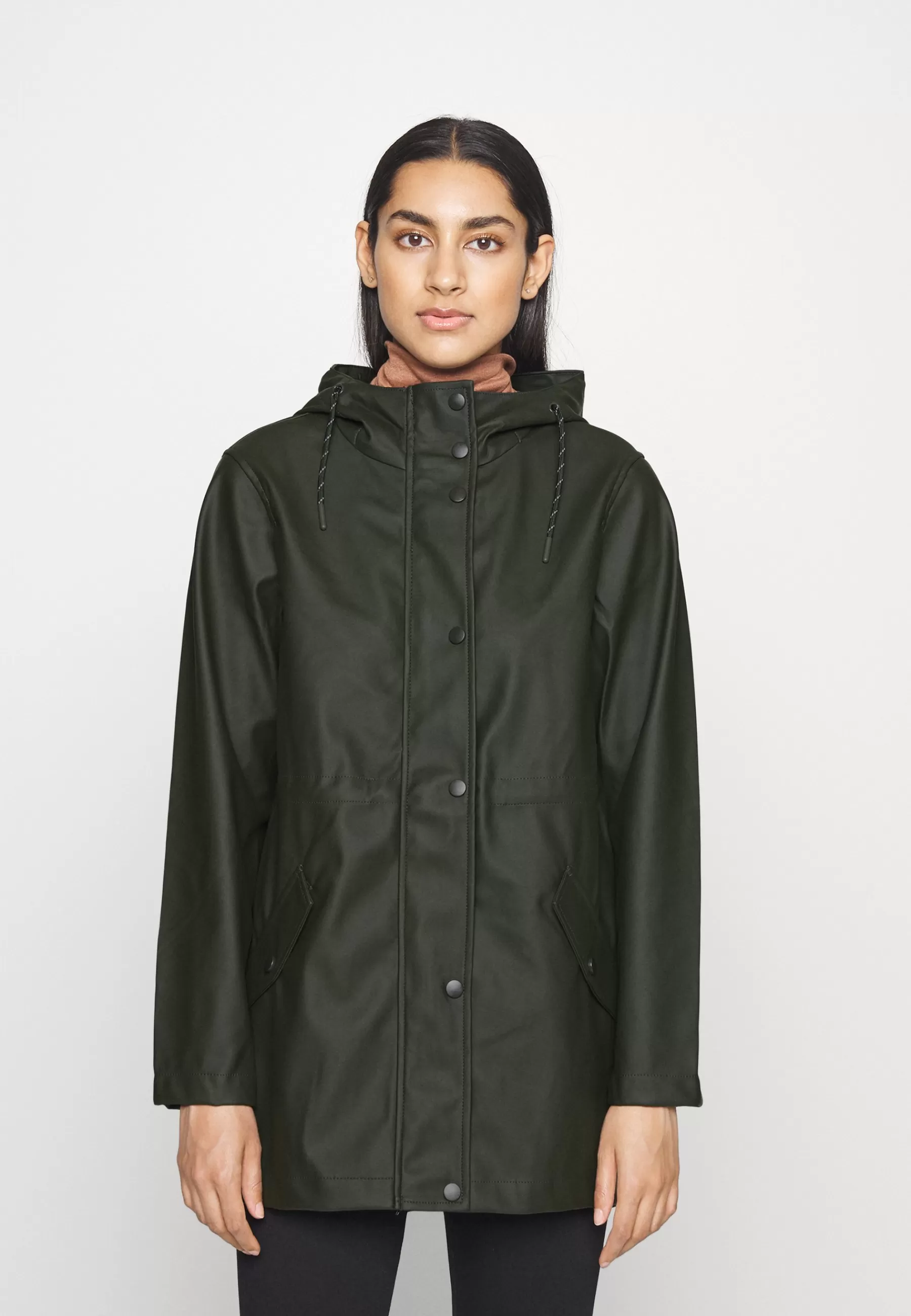 Vero Moda Petite Vmmalou Coated Jacket - Regenjas>Dames Parka's