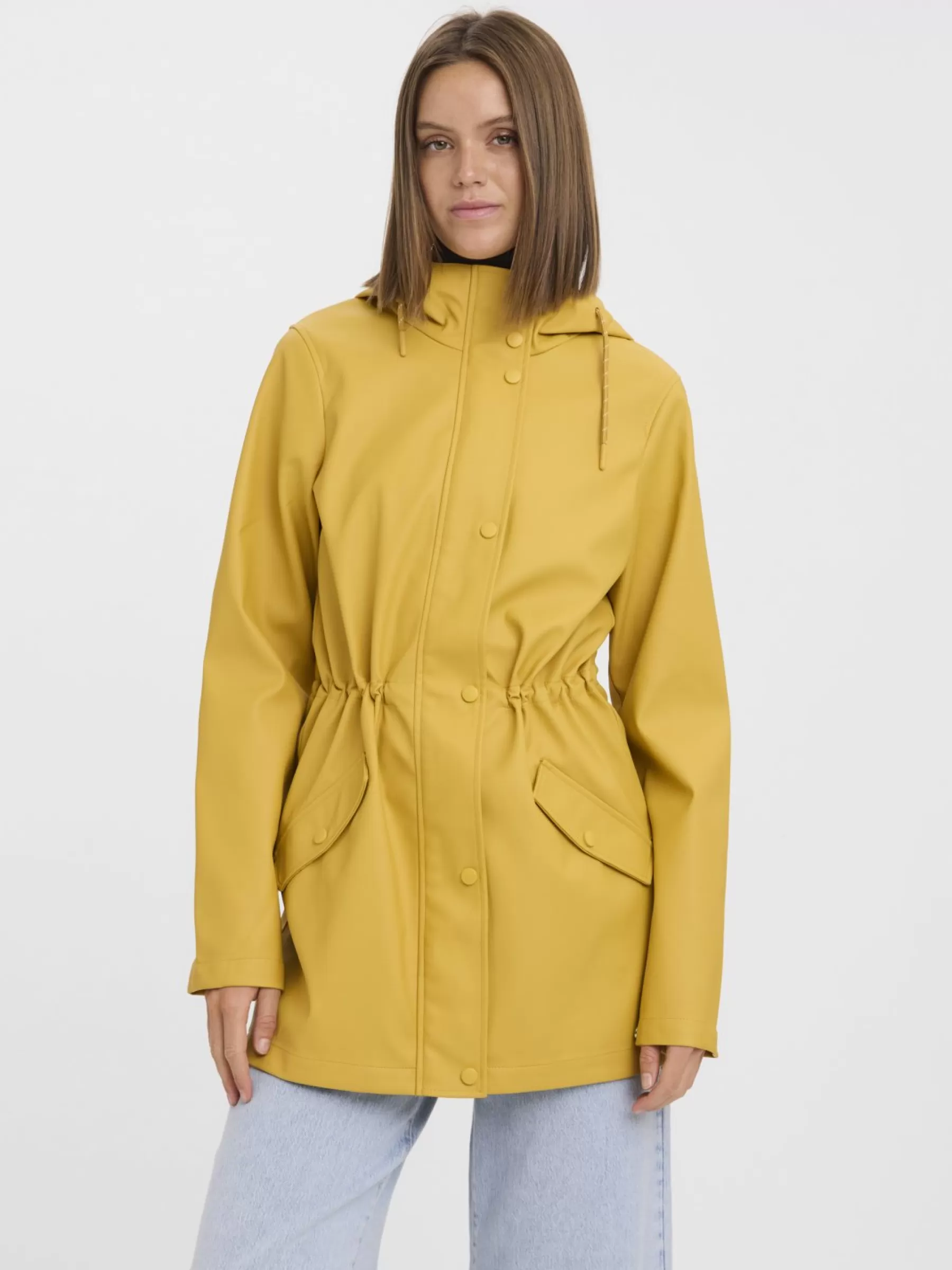 Vero Moda Tall Vmmalou Coated Jacket - Regenjas>Dames Parka's