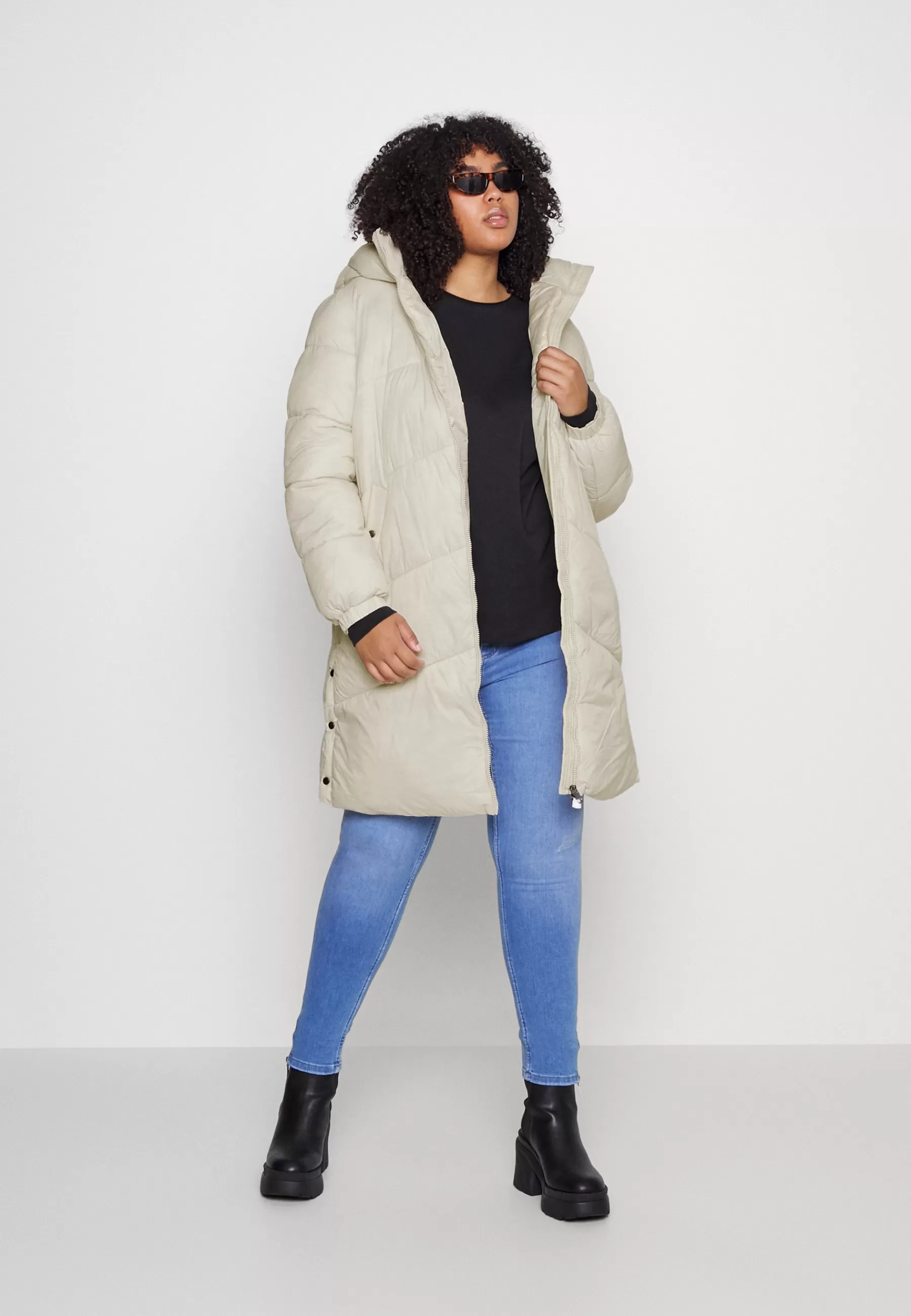 Vero Moda Curve Vmuppsala Coat - Mantel>Dames Wollen Jassen