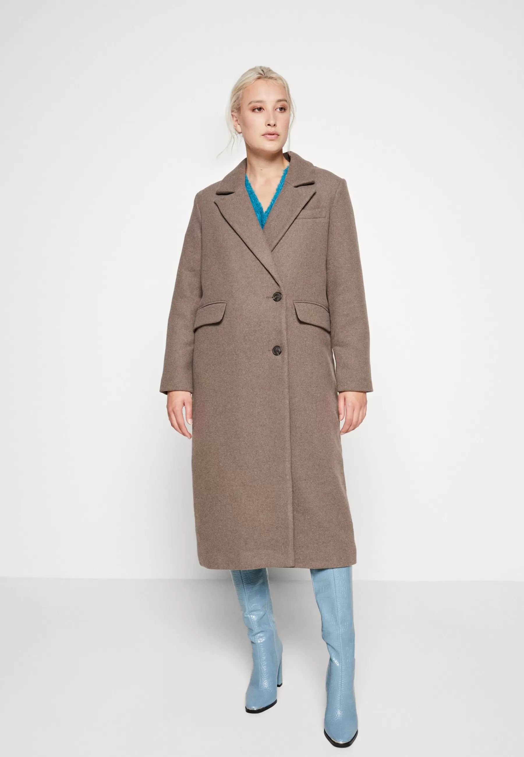 Vero Moda Vmvenetavega Long Wool Coat - Mantel>Dames Wollen Jassen