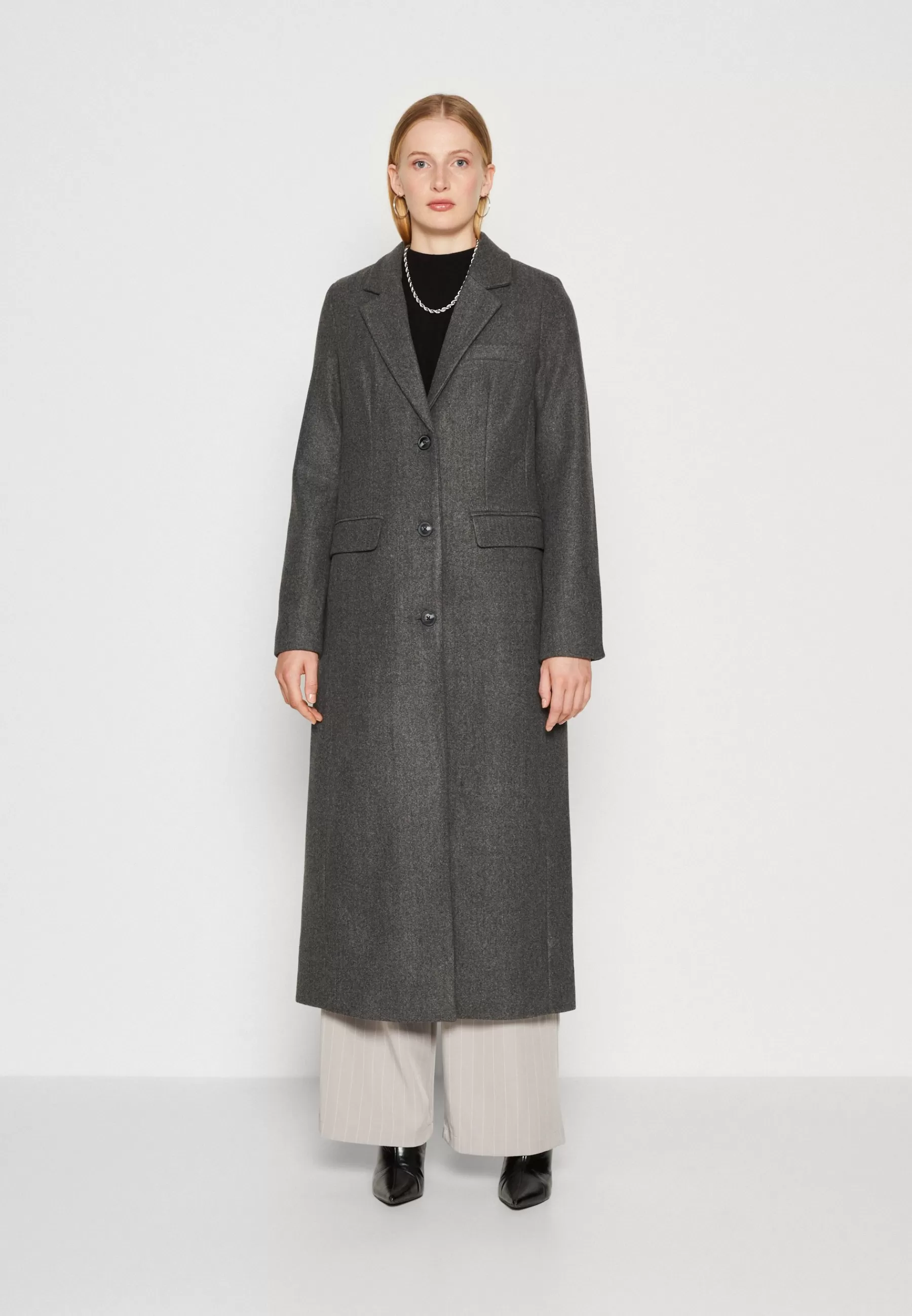 Vero Moda Tall Vmvincemilan Long Coat - Mantel>Dames Wollen Jassen