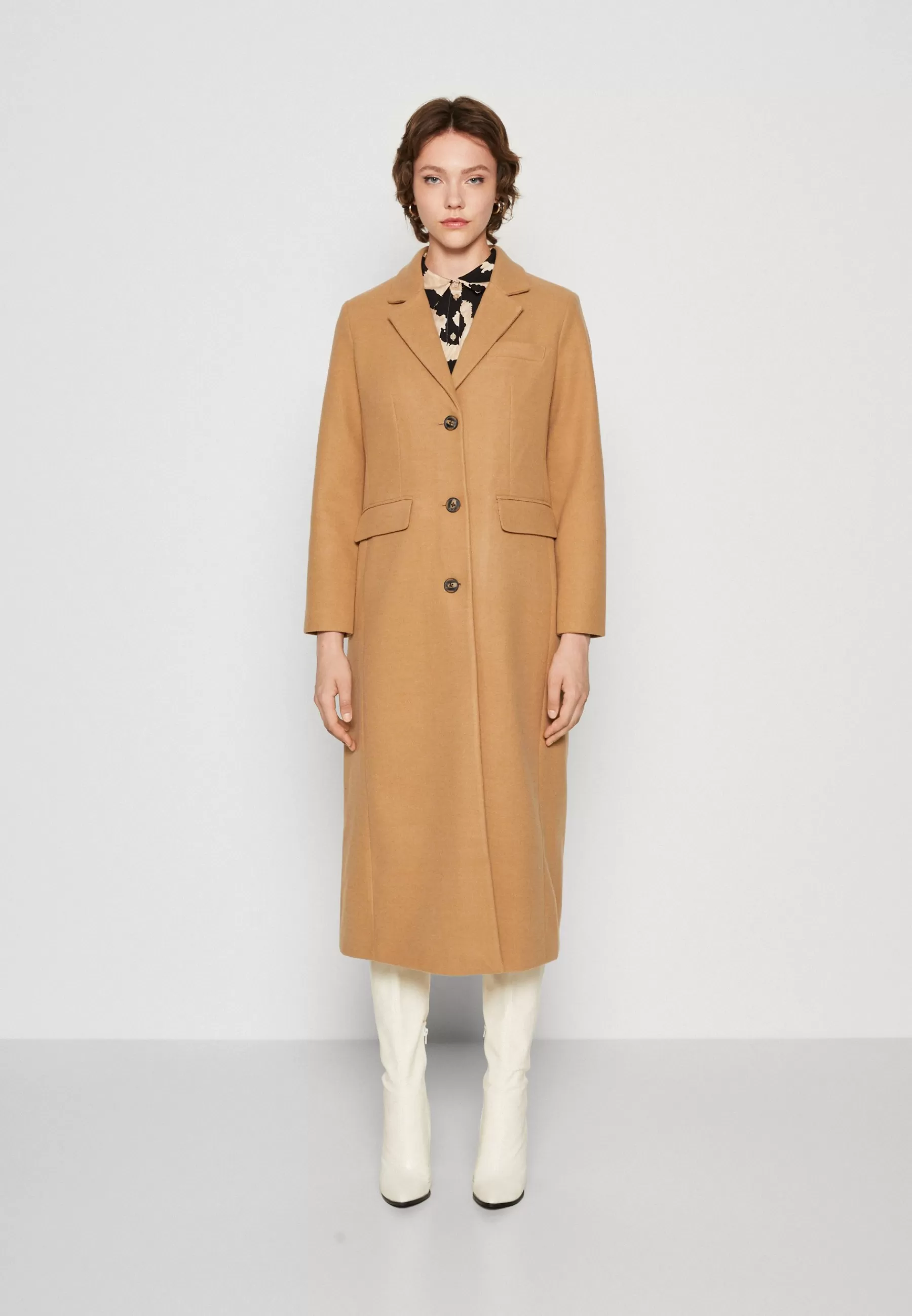 Vero Moda Vmvincemilan Long Coat - Mantel>Dames Wollen Jassen